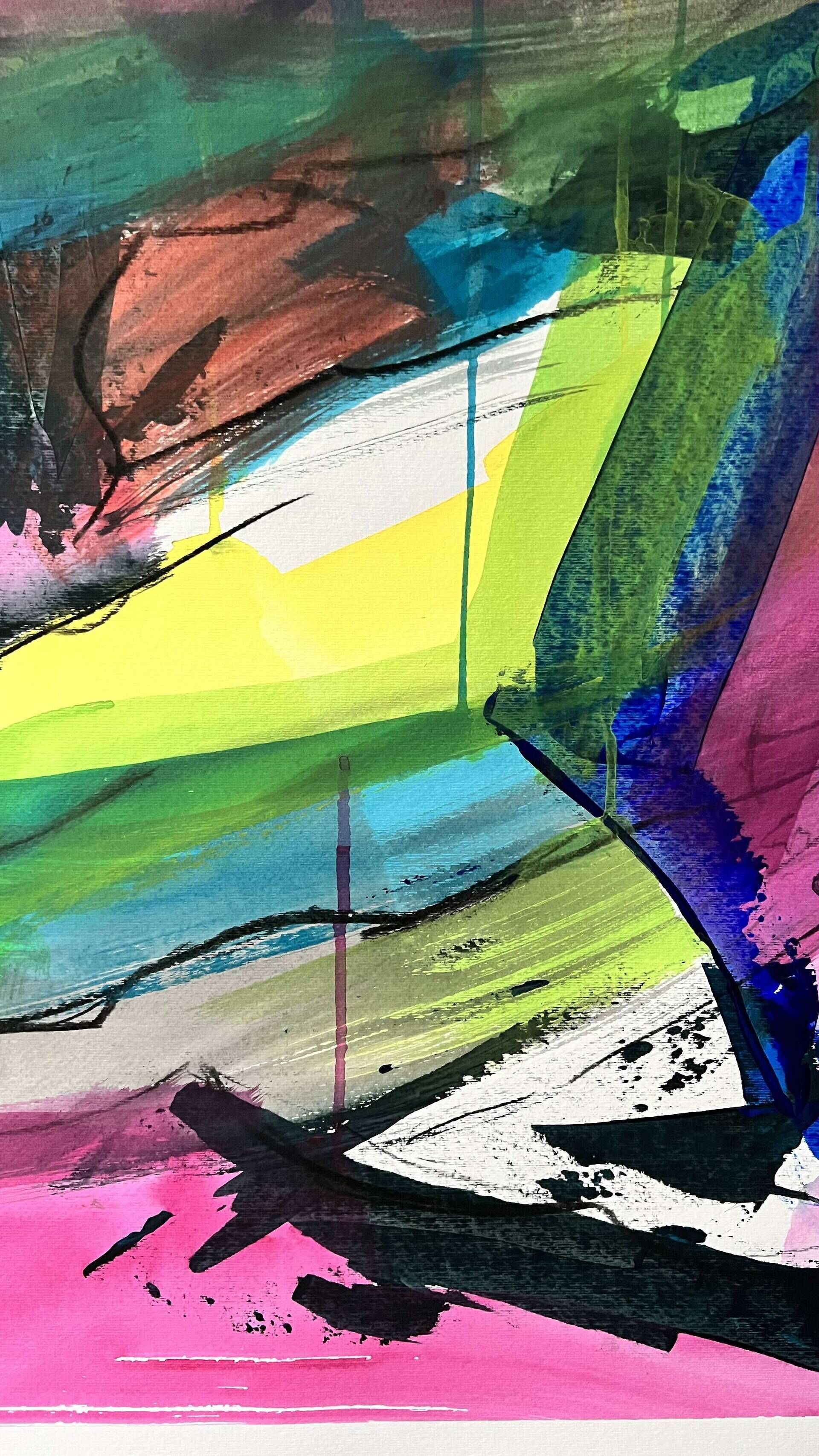 farbige Abstraktion(Serie) - Shin 4