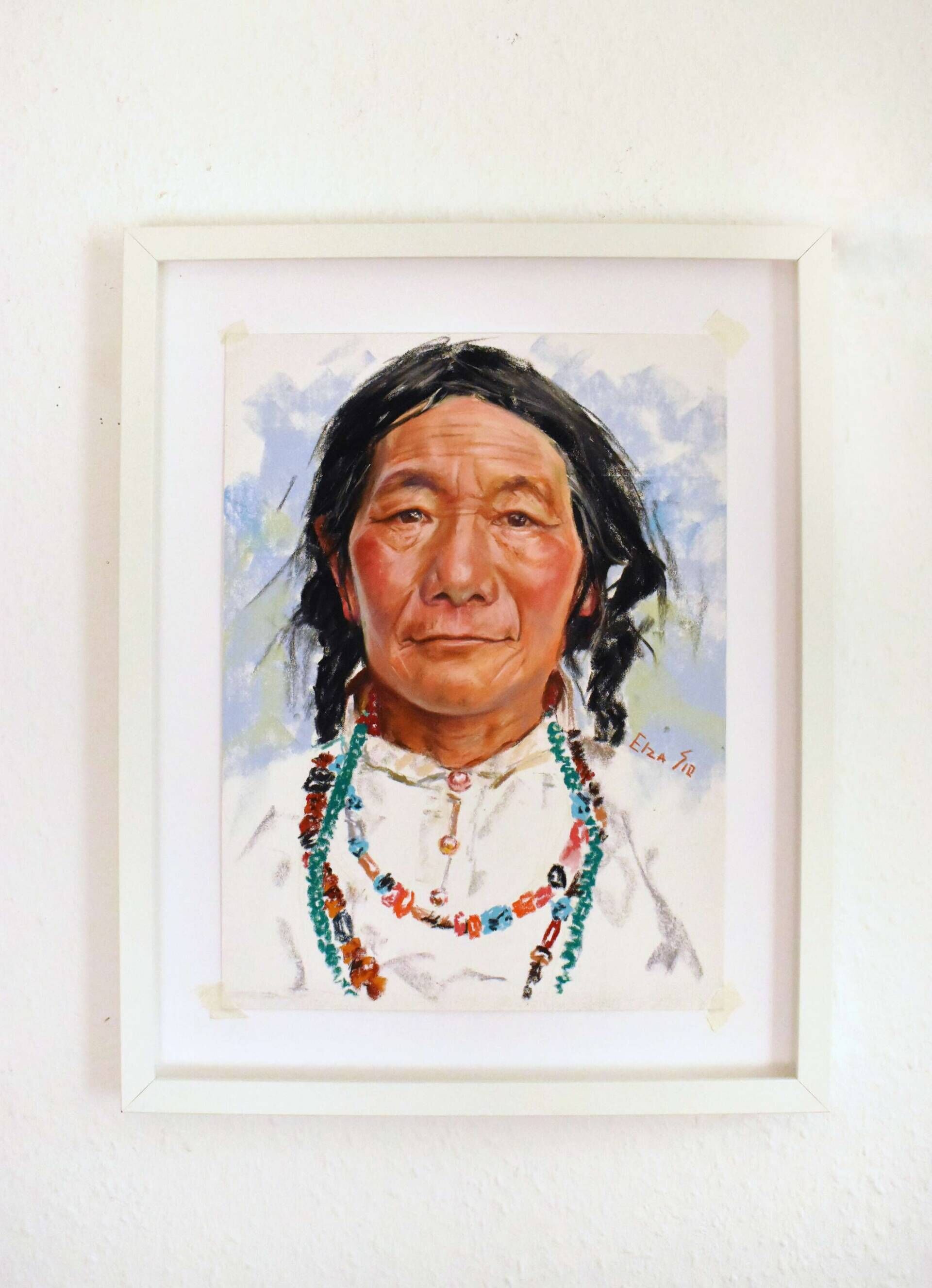 Native American woman  - Elza Slo 5