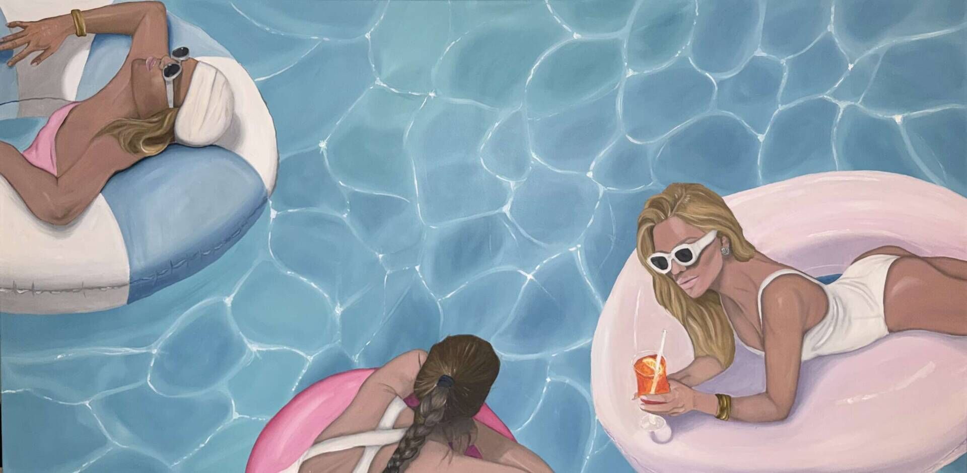 Poolside Reverie - Alissa Knelz 1