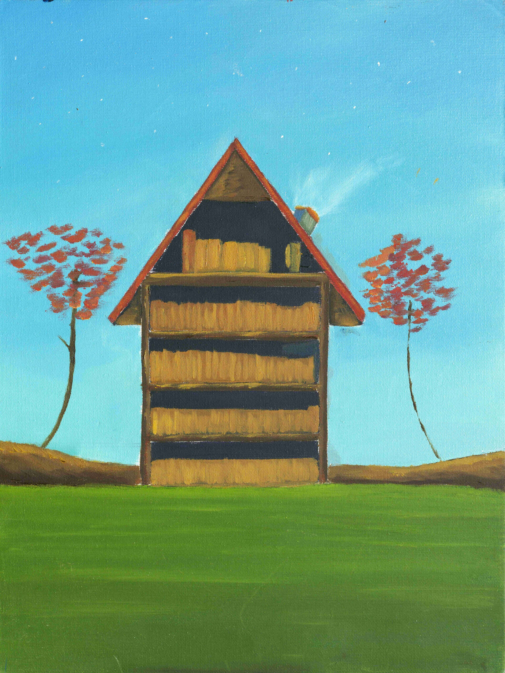 Bücherregal in der Natur - Mirko Lassalle 2