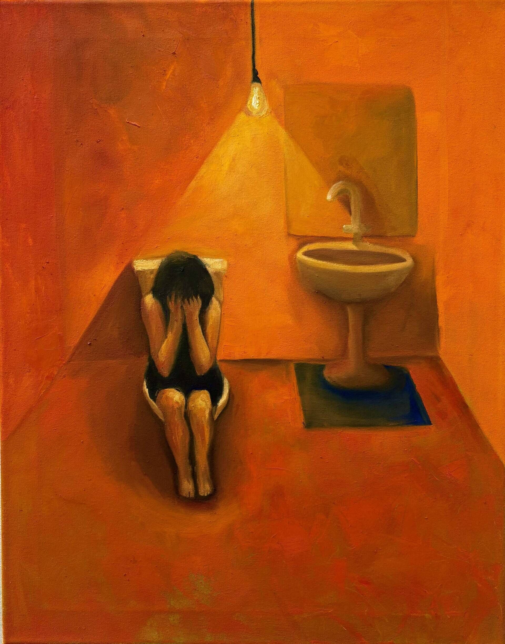 Orange Blues Nr.2 - Mersedeh Sharifi 1