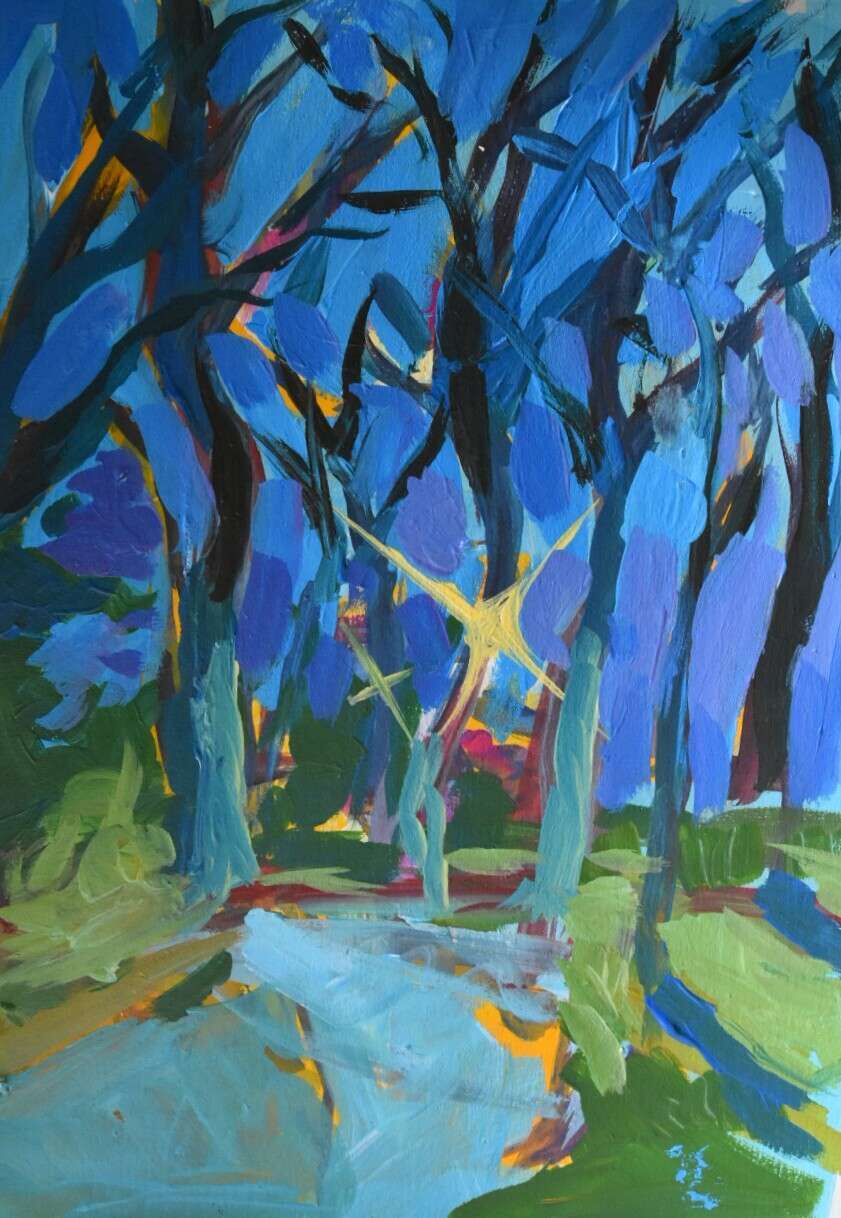 Walking at night - Alica Pratsch 1