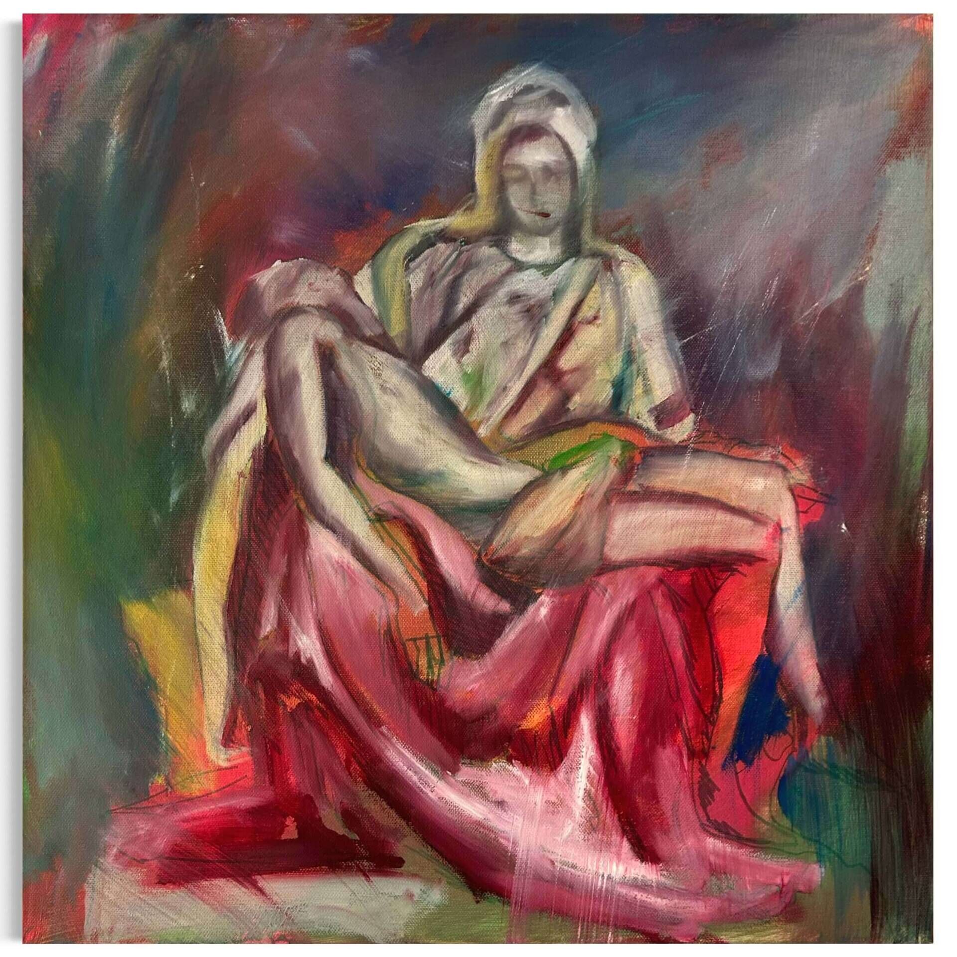 Pieta After Michelangelo - Leonel Perez 1