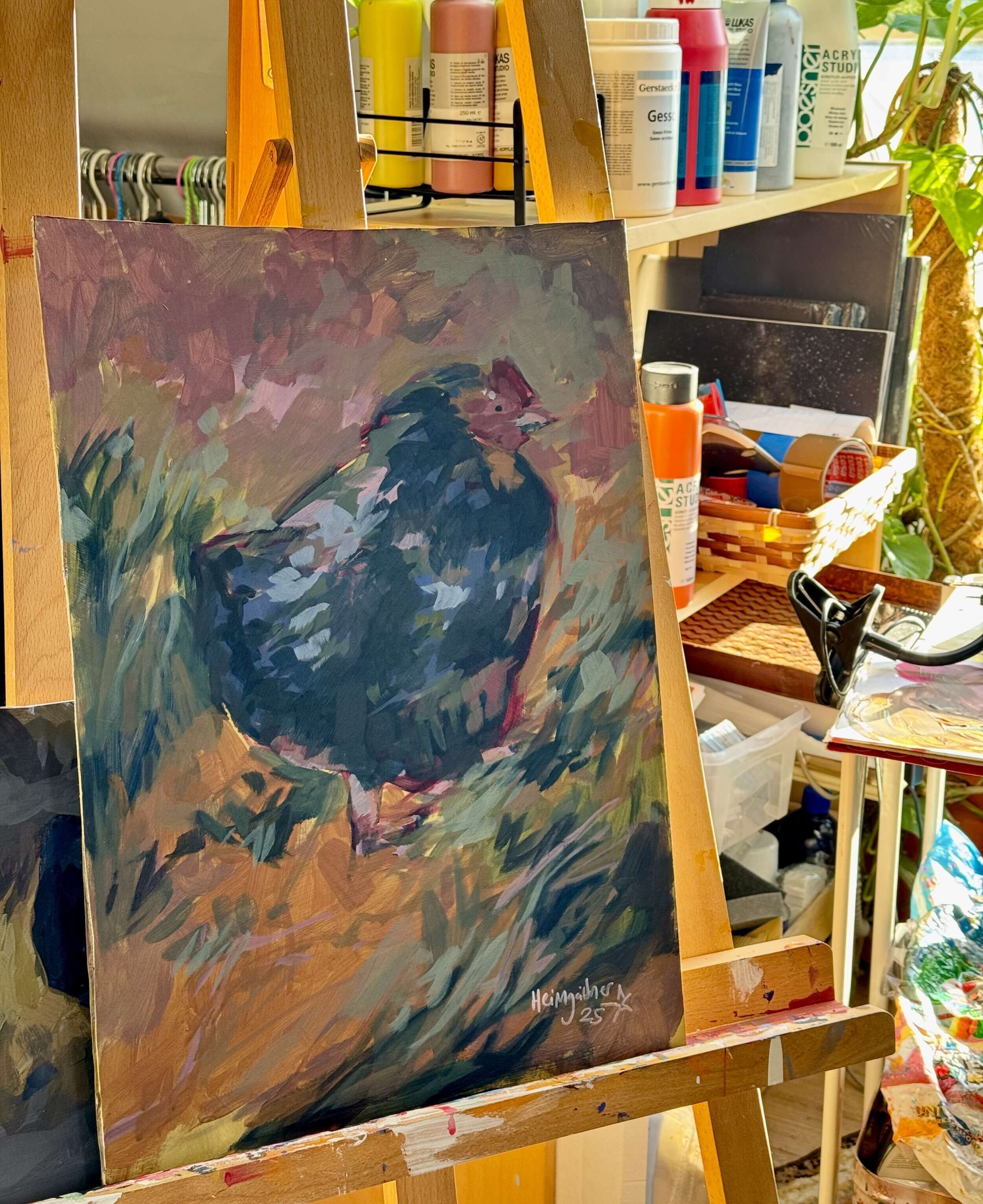 Das Huhn unter dem Walnussbaum - Daniel Heimgärtner 1