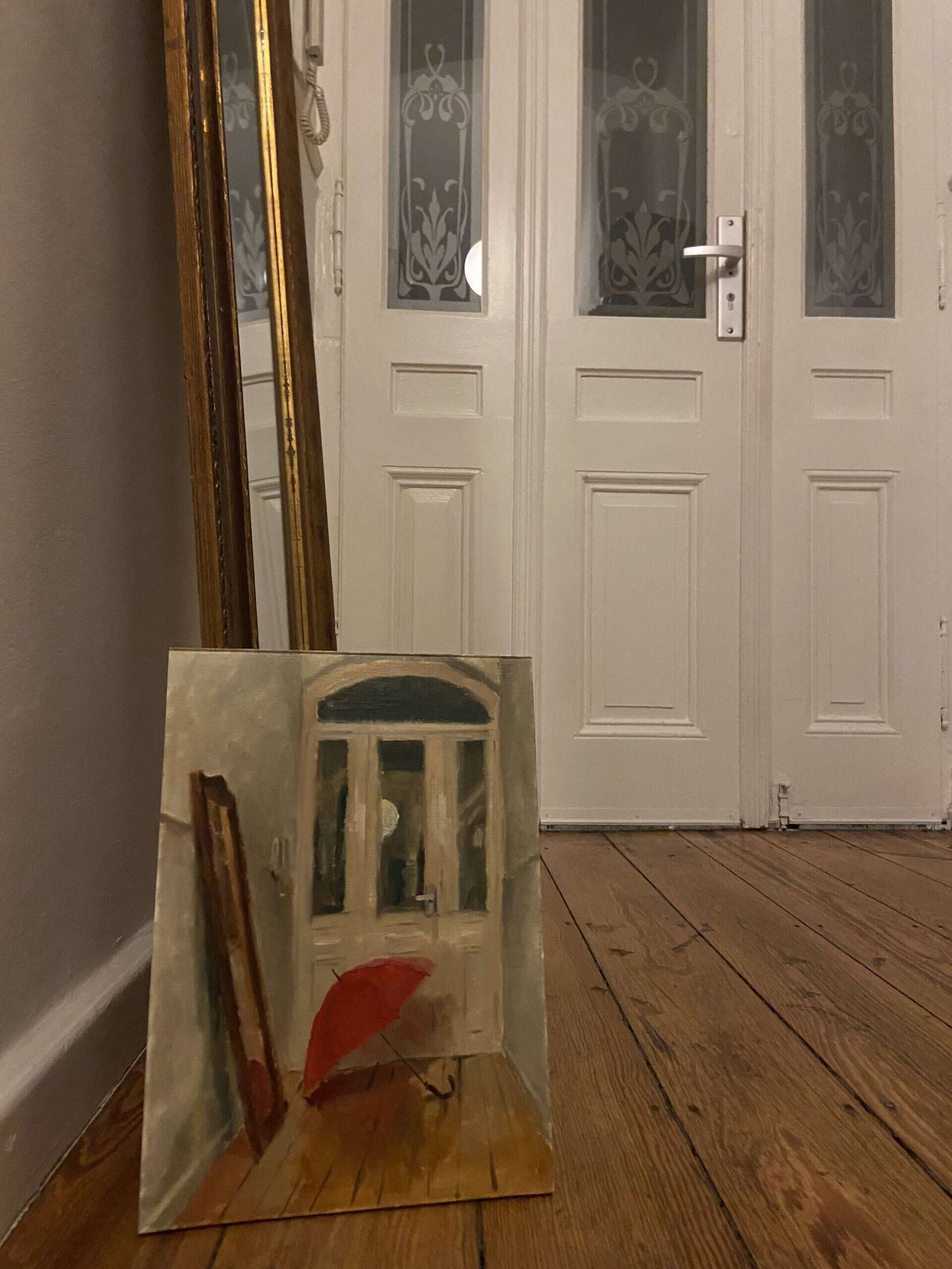 Roter Regenschirm - Lilli Geyer 2