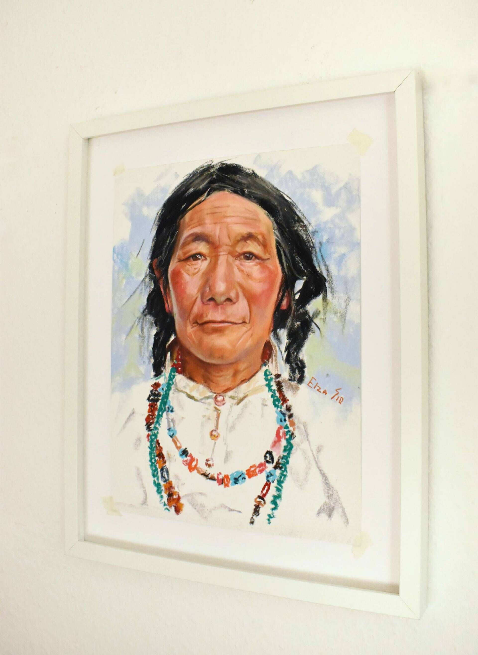 Native American woman  - Elza Slo 4