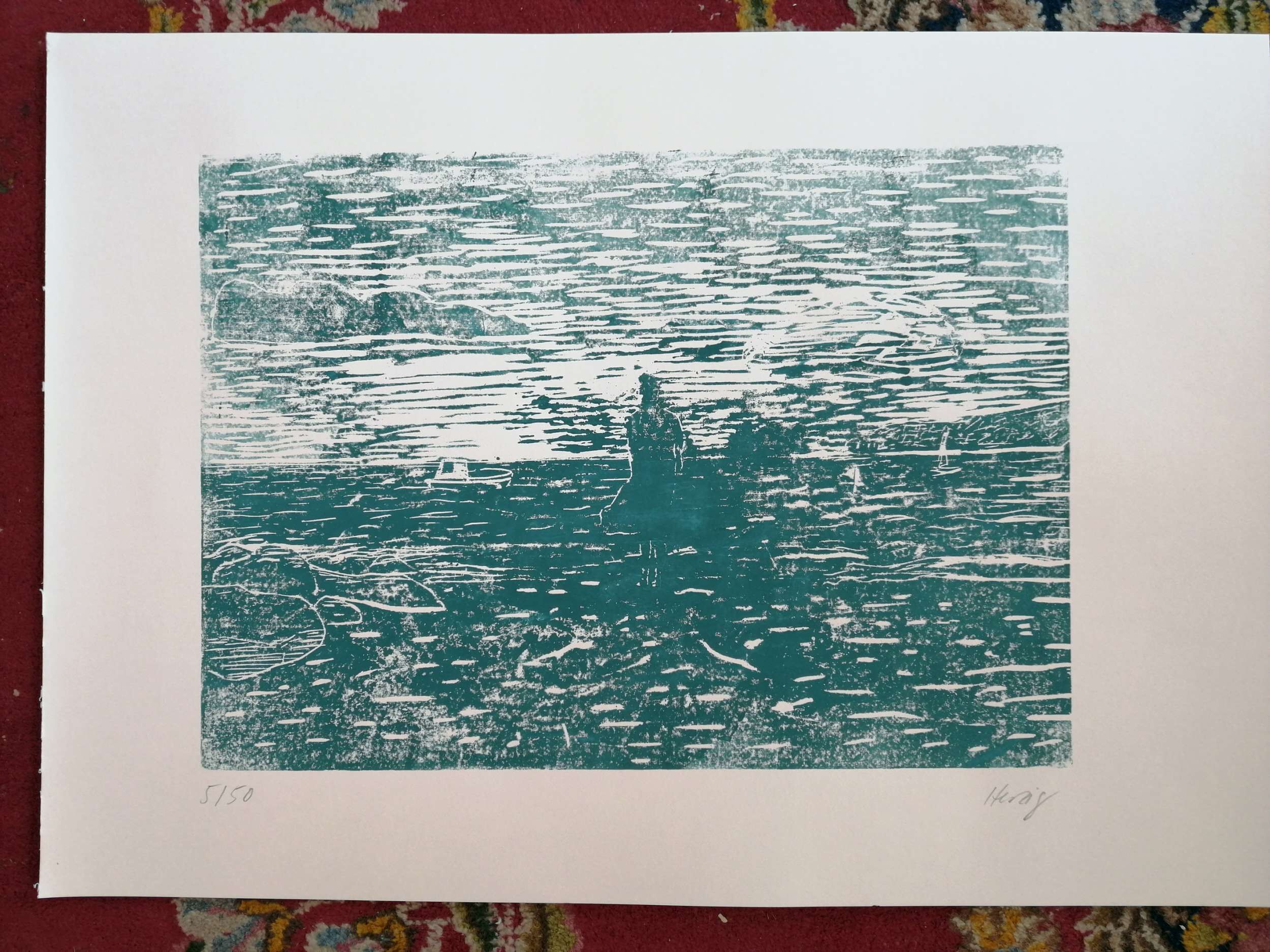 Frau am Meer - Christian Herzig 1