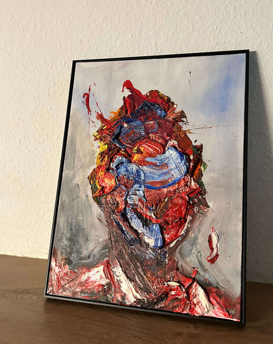 Distorted Portrait Red - Leonel Perez 2