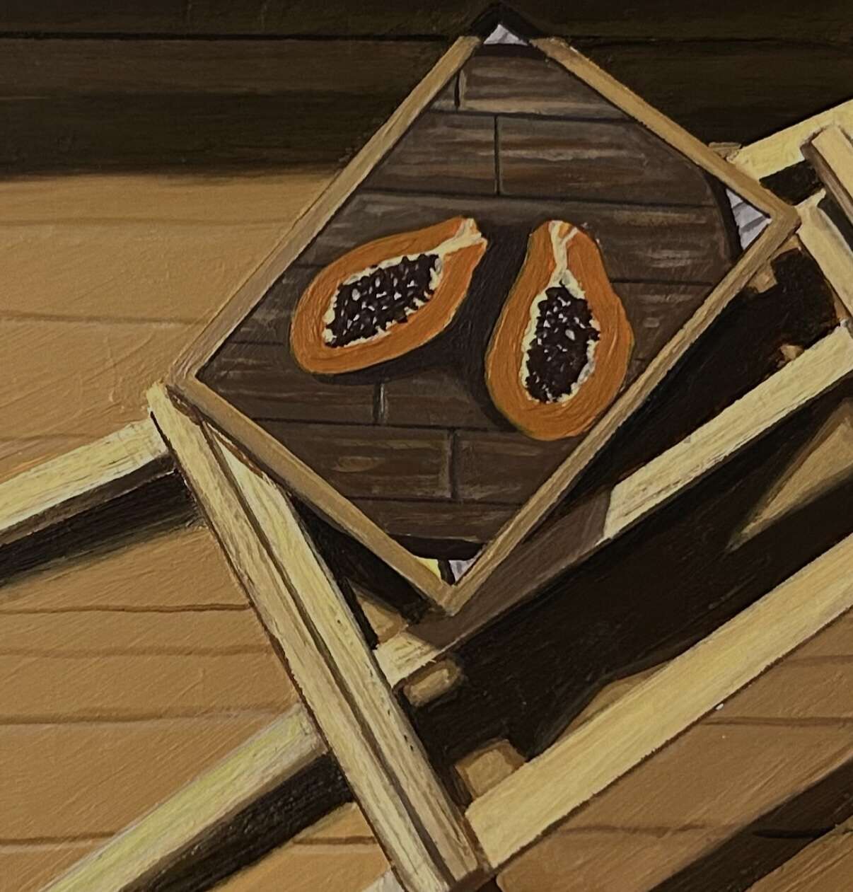 "Mini Papaya im Karton" 2025 - Bibiána Sabová 3