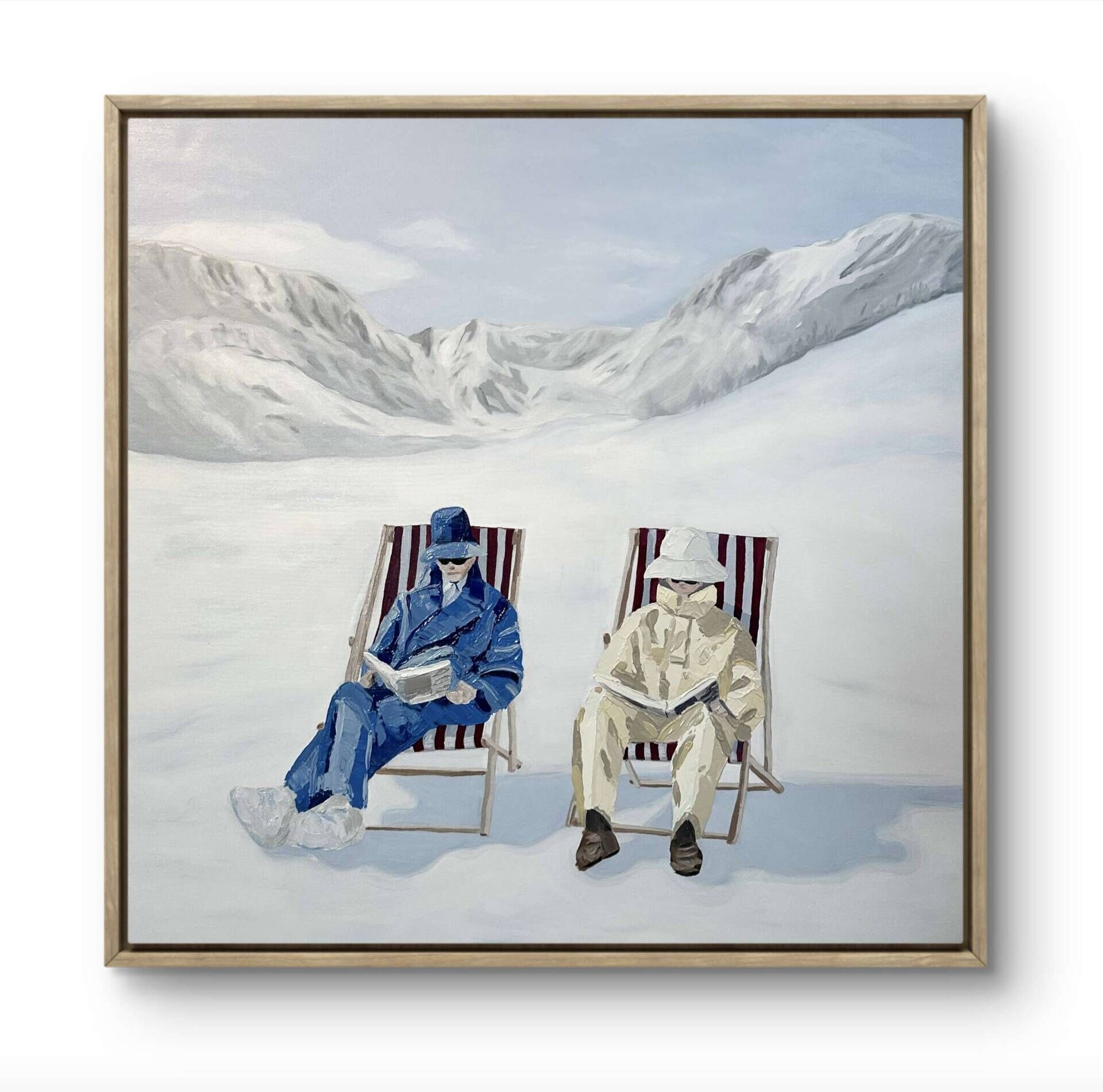 casually skiing - Jana Mertens 1