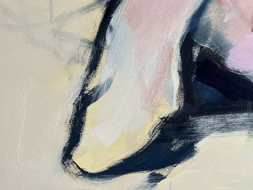 Her Stockings, Her Eyes - after Courbet - Anja Edelmann 5