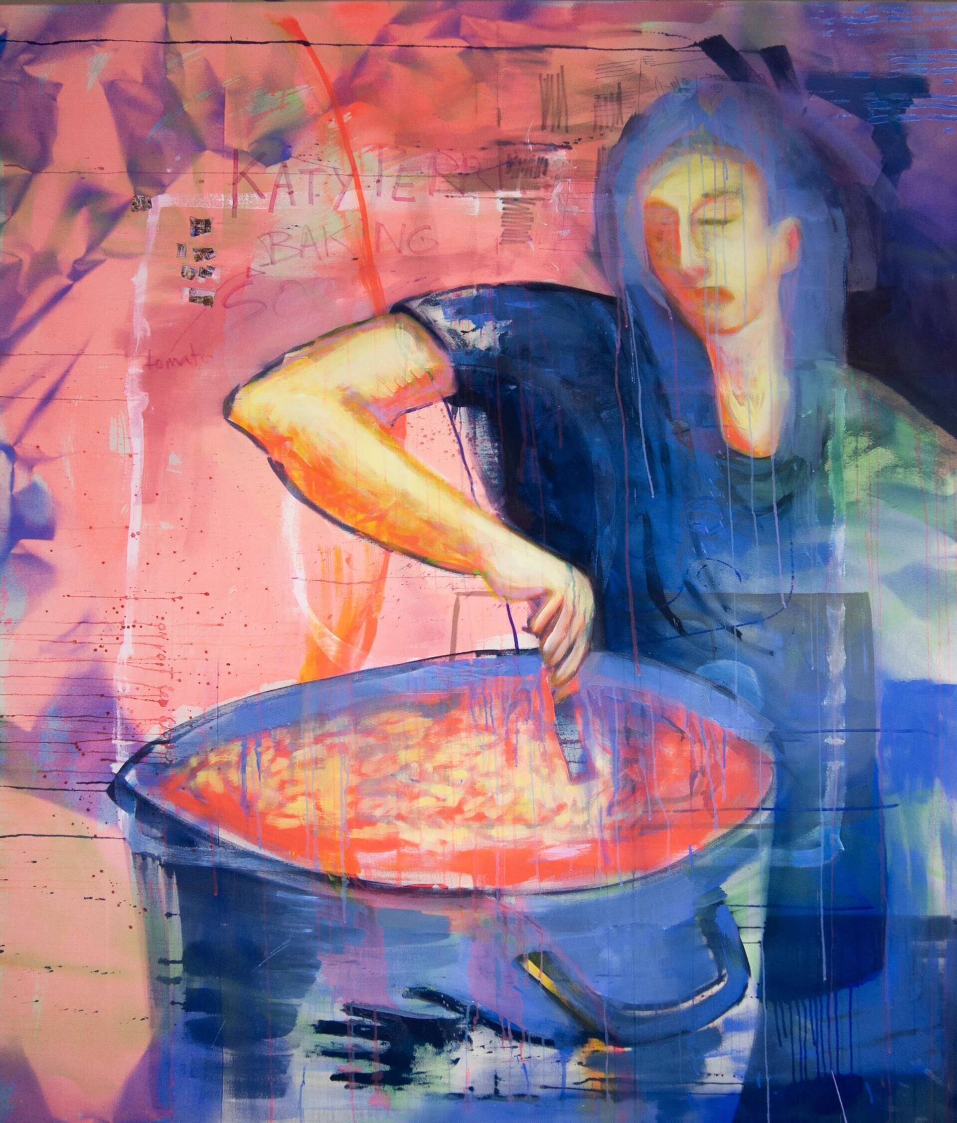 Katy Perry baking Tomato Soup  - Charlotte Genser 1