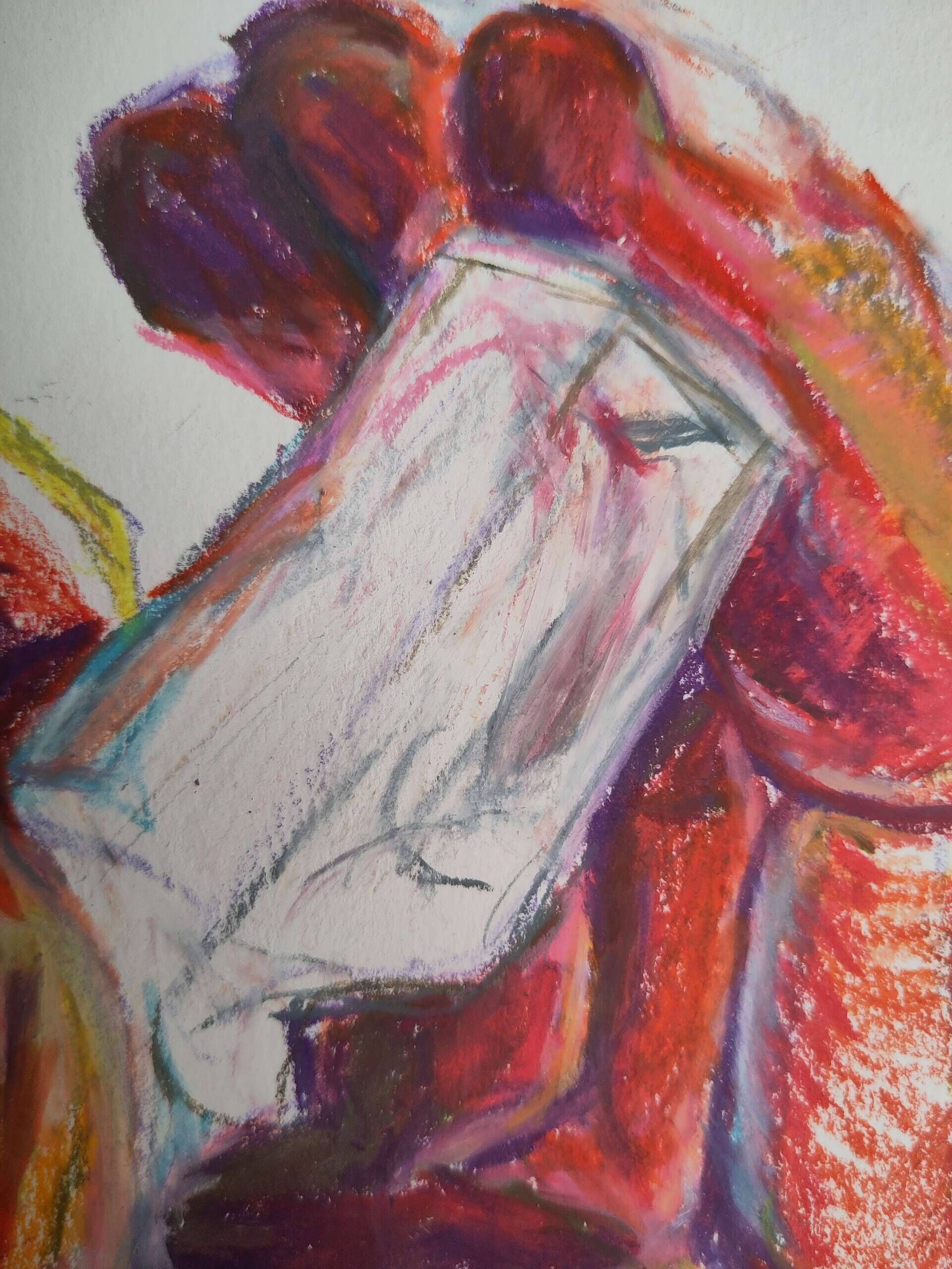 Handstudie Eiswürfel  - Merle Renkl 2