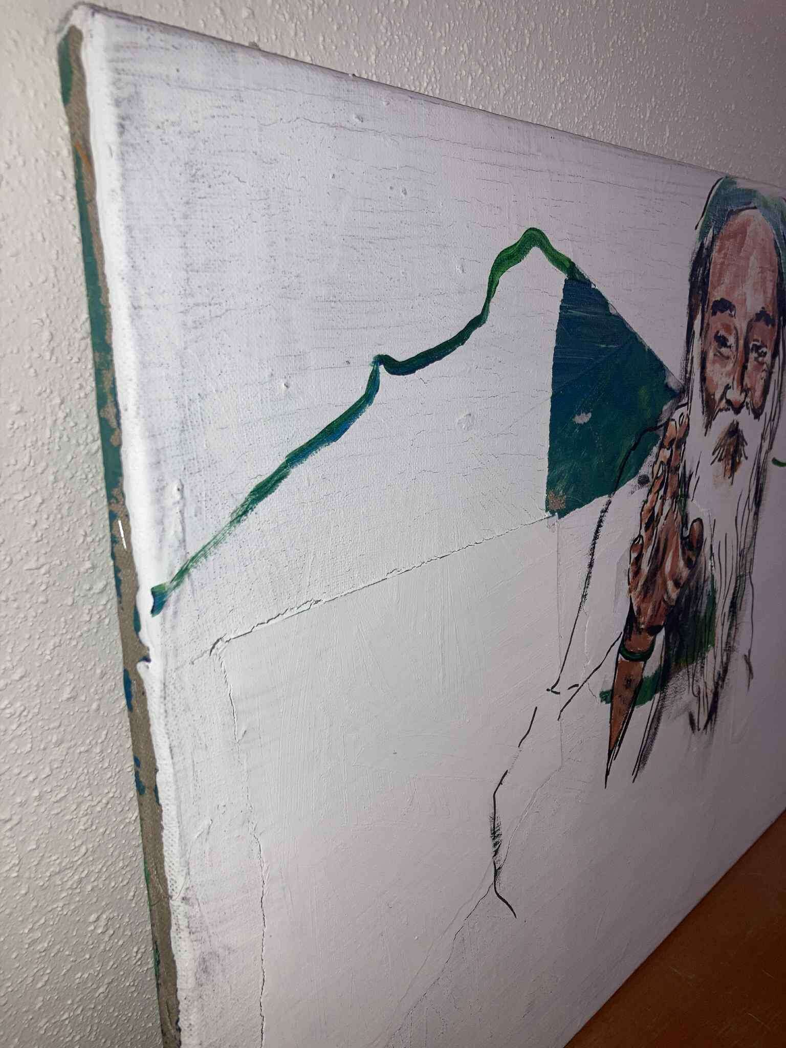 Yogi Ramsuratkumar vor Arunachala - Kim Helbig 3