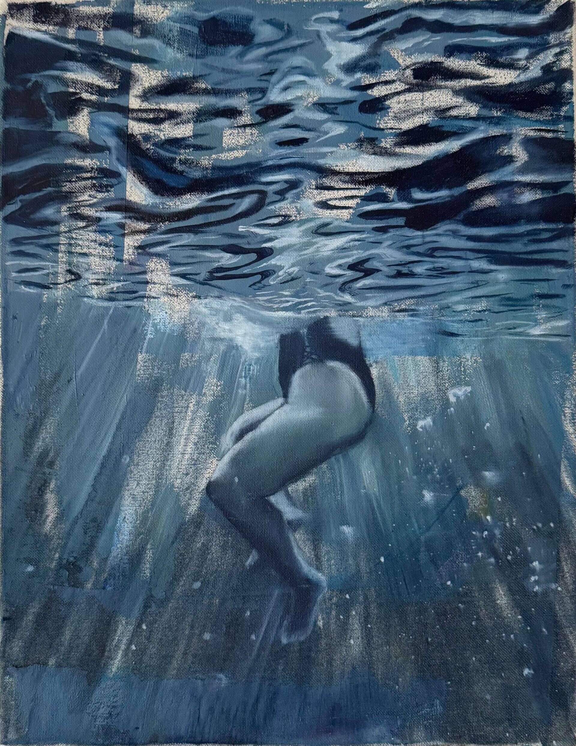 Gray swimming #2 - Maria Pantagoutsou 1