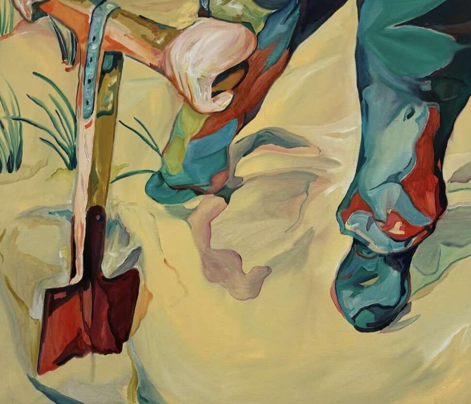 Grabung von Pflanzenlöchern - Jonathan Lützen 1