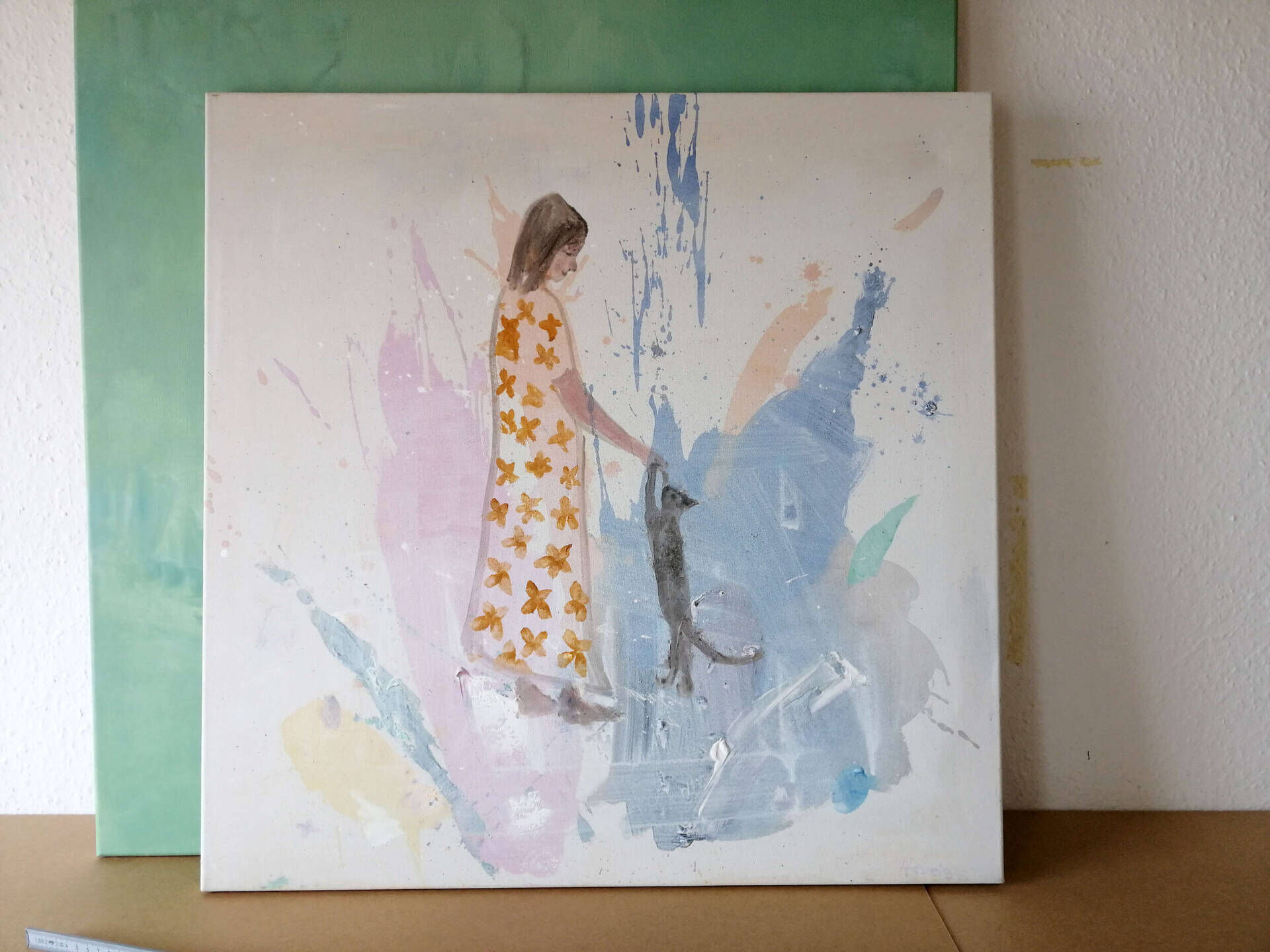 Frau mit Katze - Christian Herzig 4