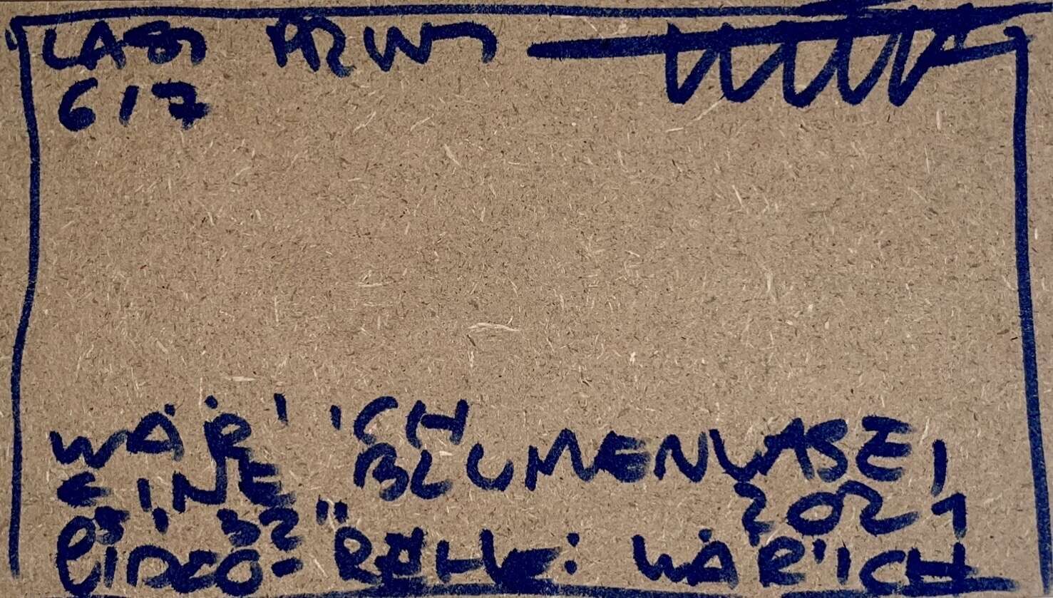 Wär´ ich eine Blumenvase (2021) - Terryfied Club 2