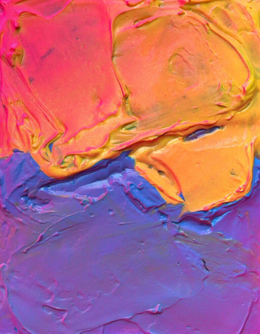 Yellow and Blue Gloss (Study) - Leonel Perez 1