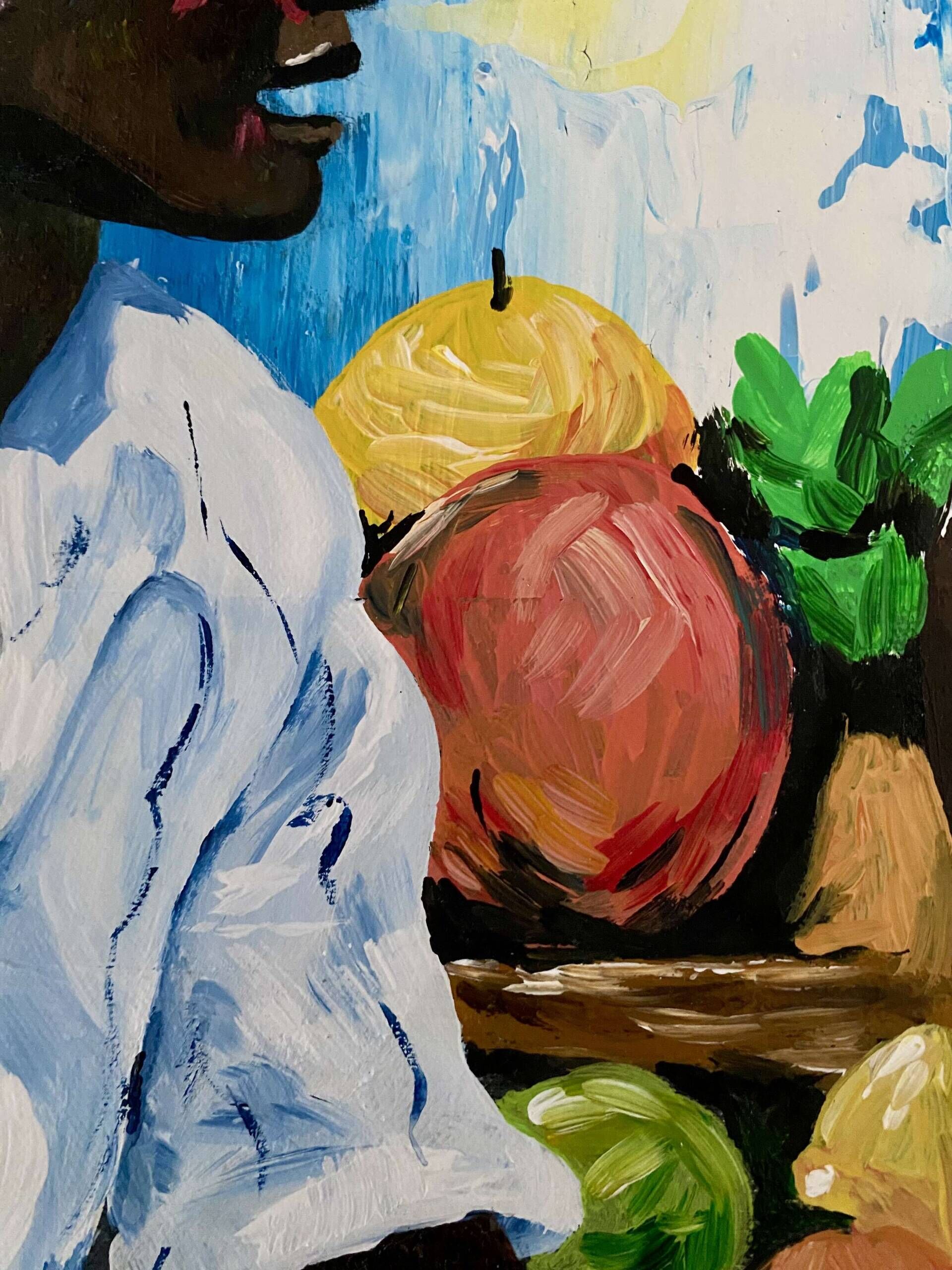 Am Obststand - Yana Sahle 3