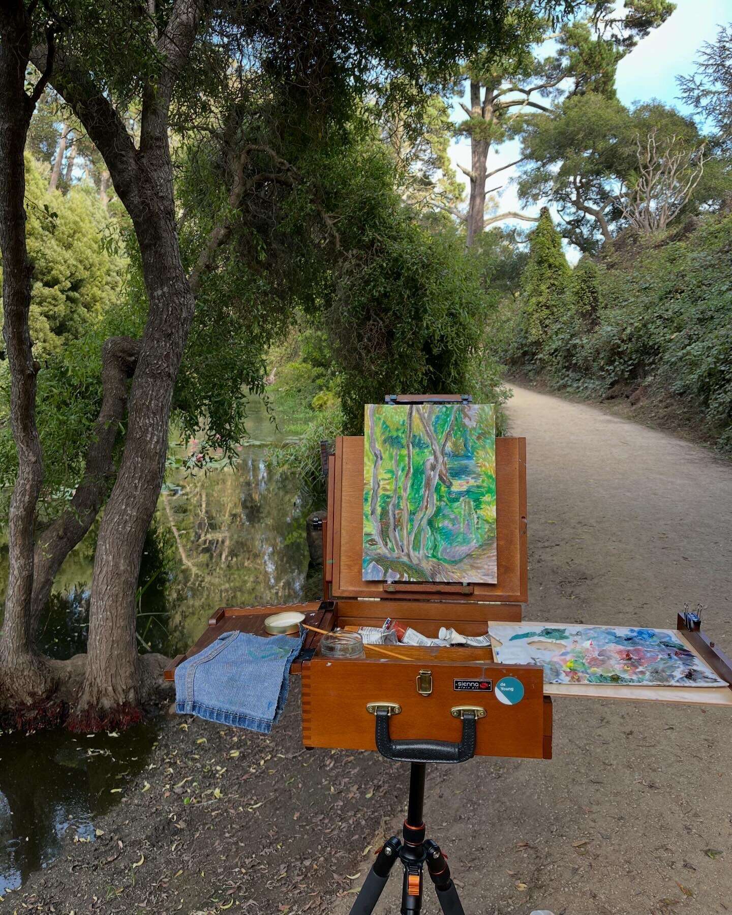Golden Gate Park Plein Air - Judit Flamich 1