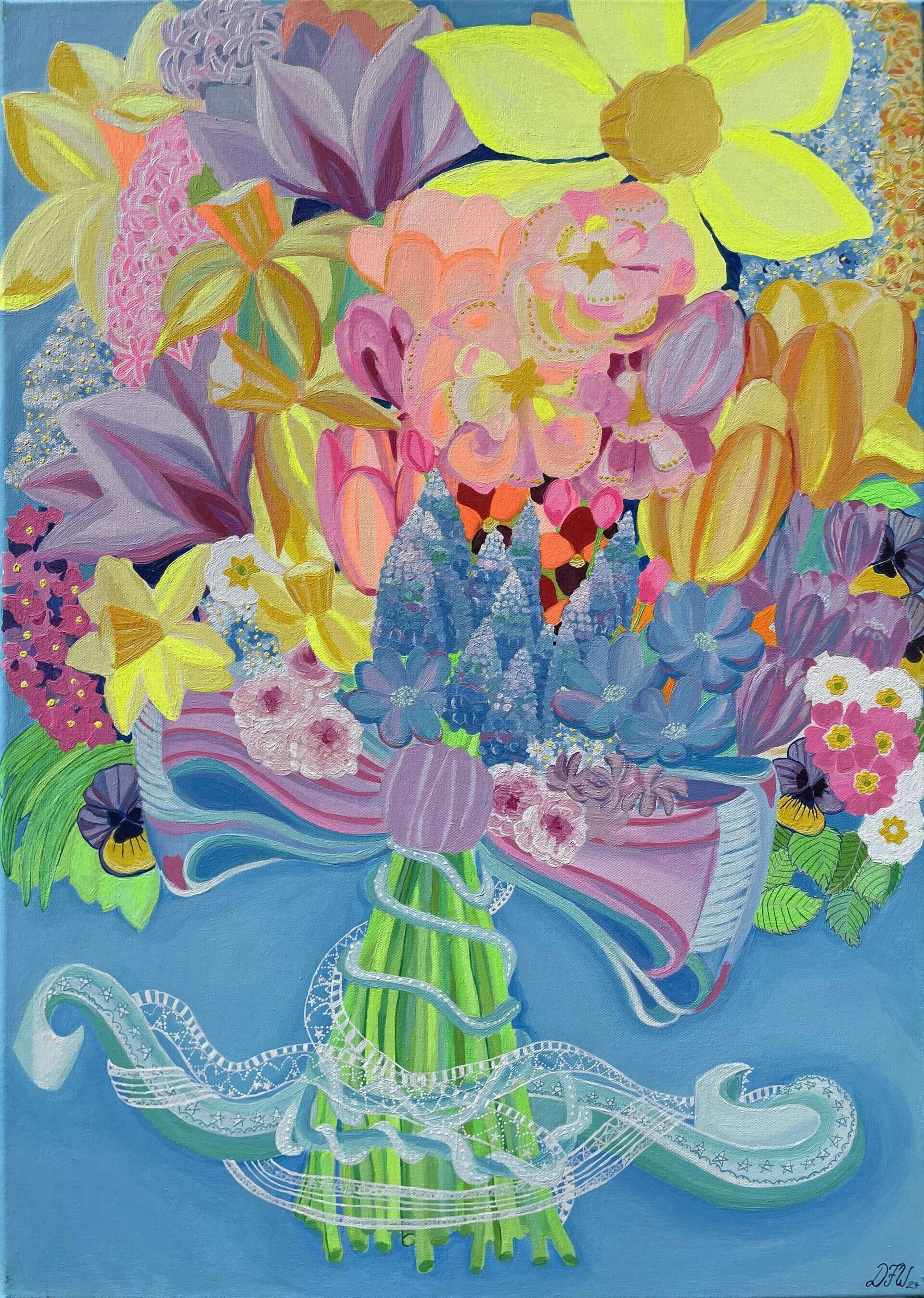 Frühlingsstrauß - Delja Wilfert 1