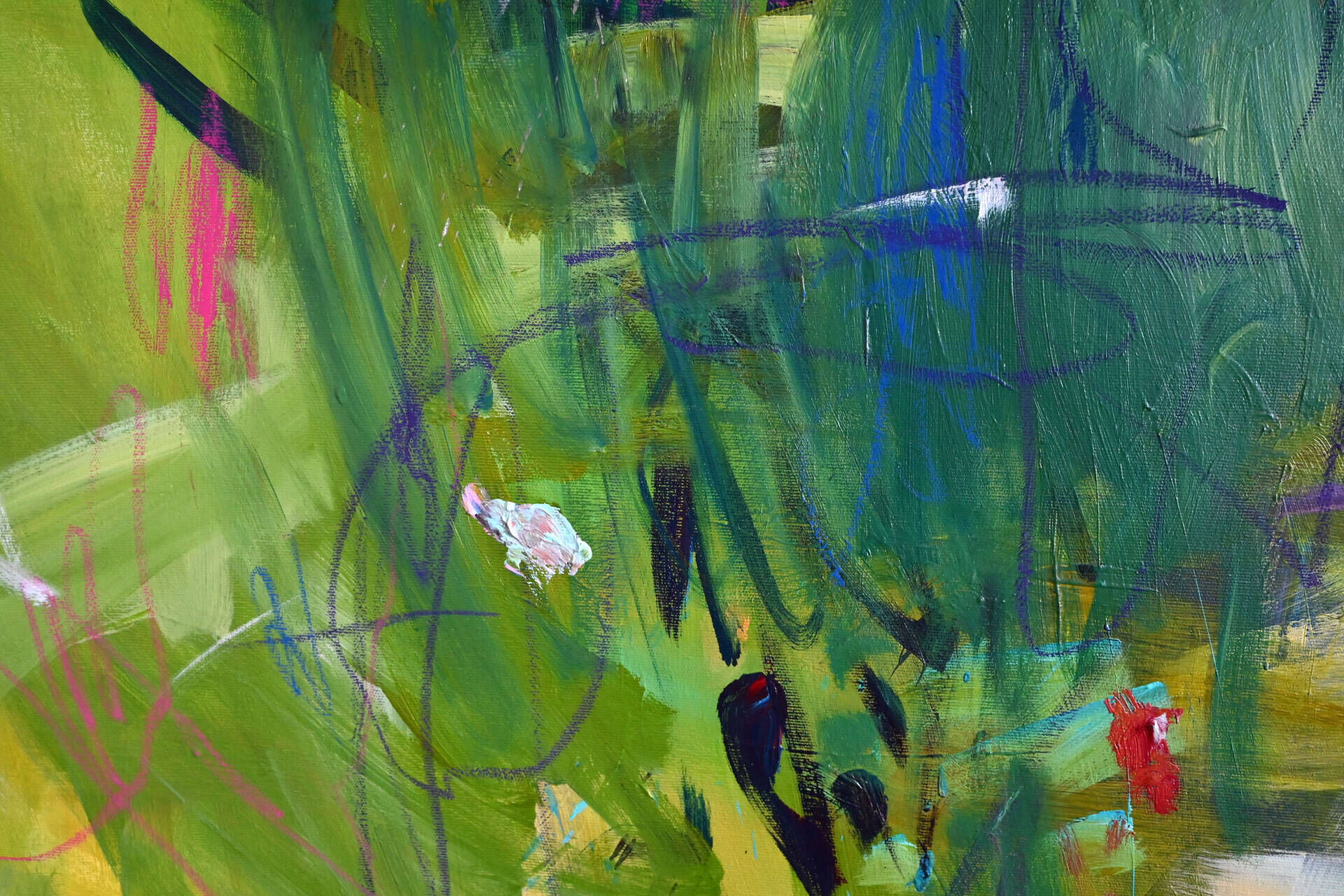 Abstraktes Bild mit Maus - Christian Herzig 4