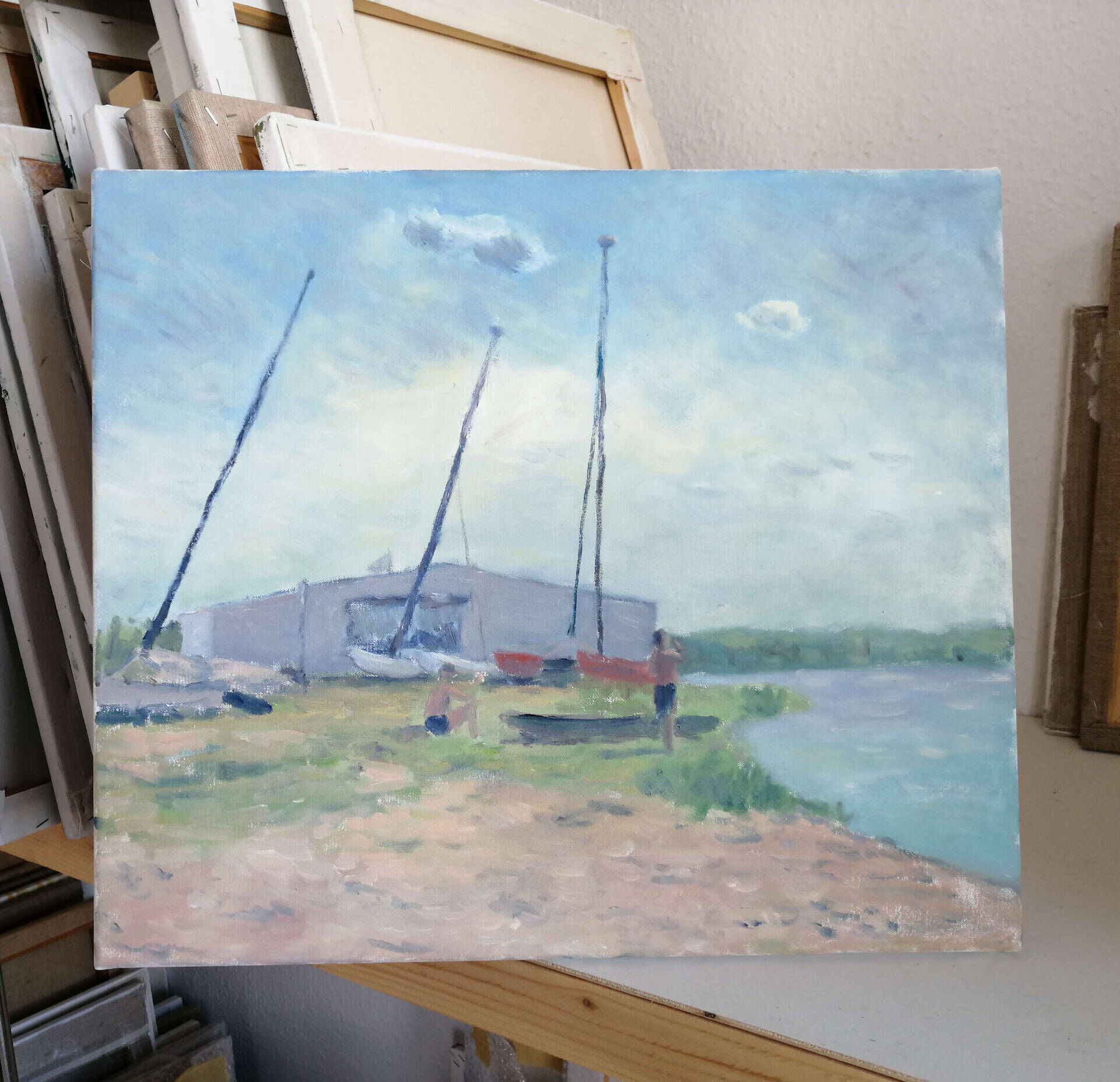 Surfer am See - Christian Herzig 2