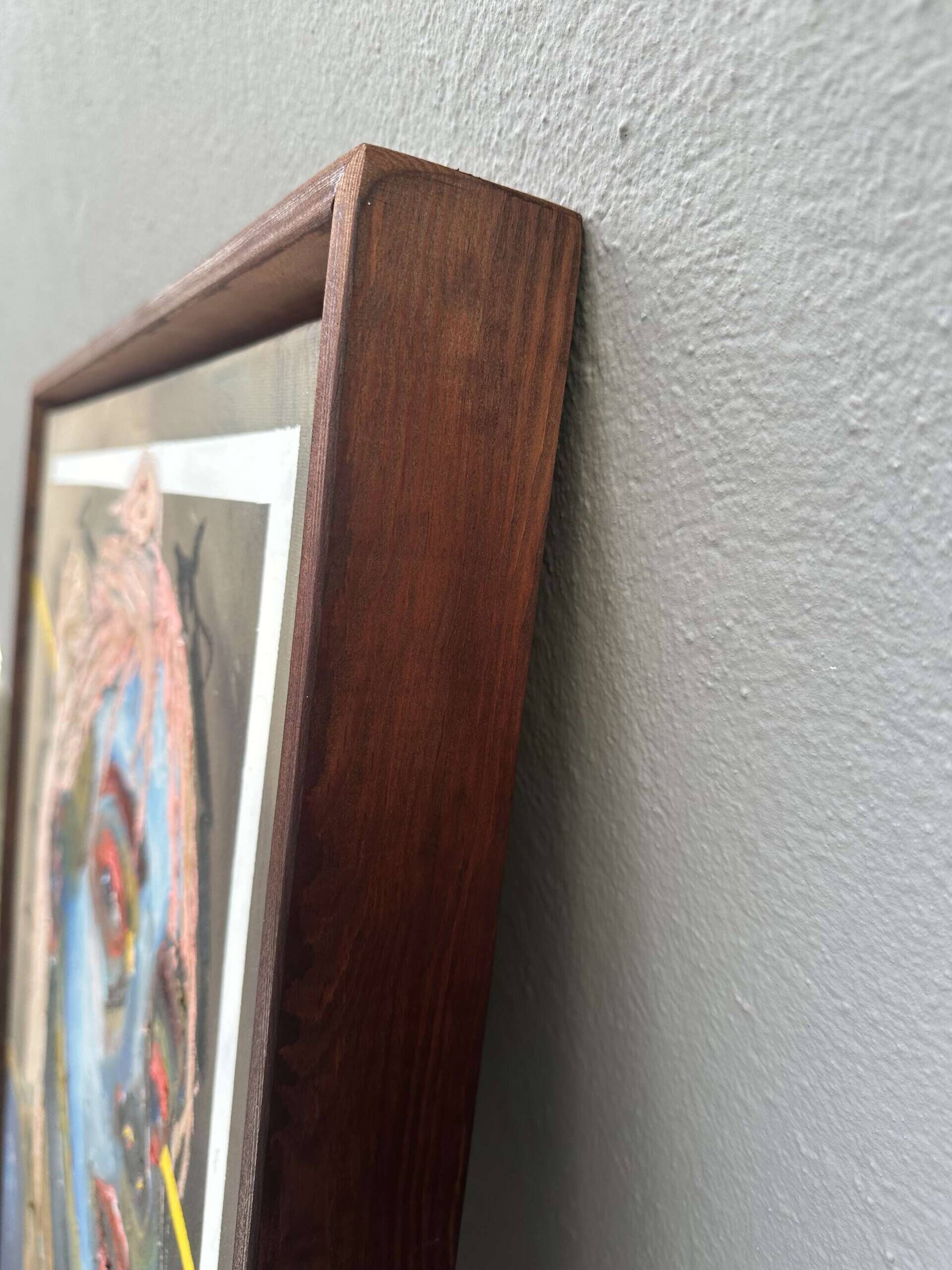 abstract portrait with pink hair (II) - Martin Collmann 1