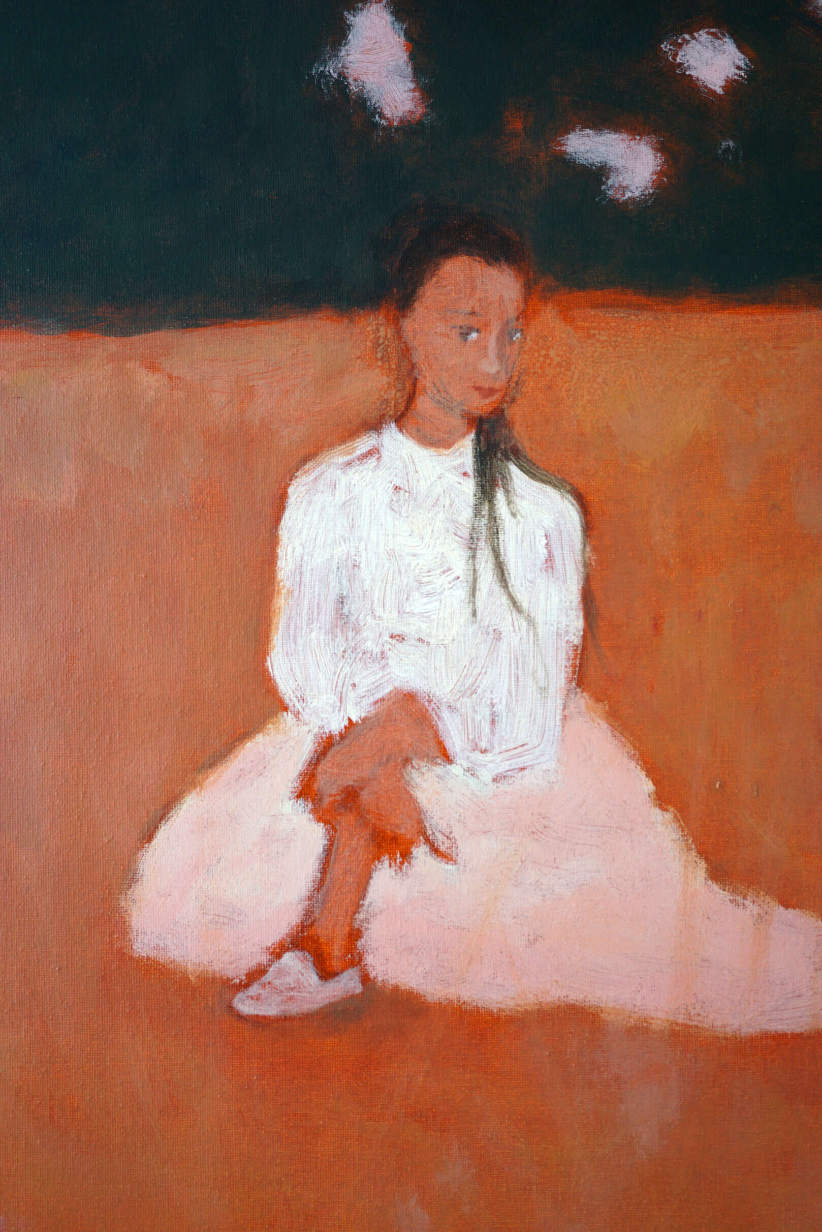 Frau auf dem Feld - Christian Herzig 1