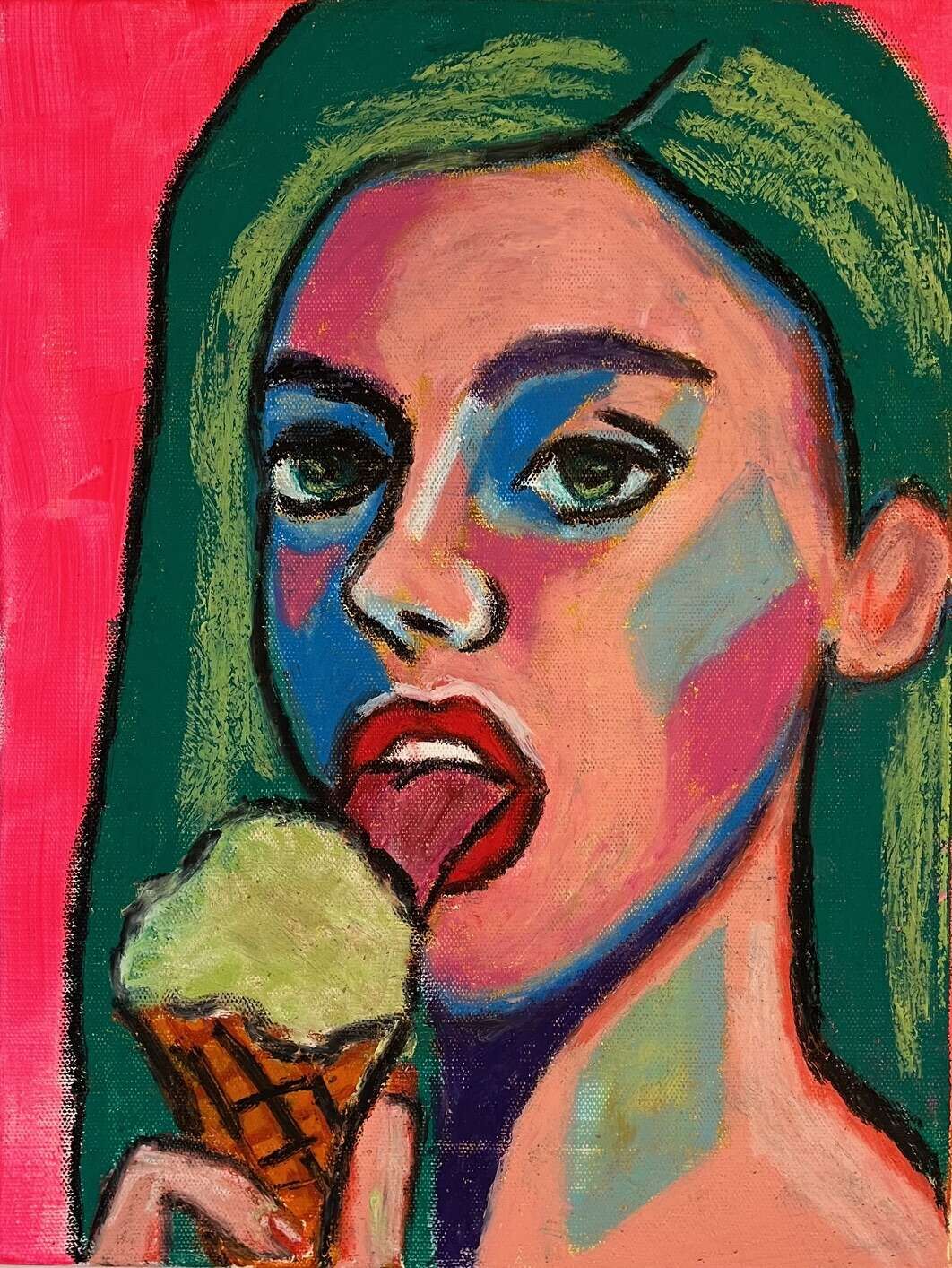 Pistachio ice cream - Anna Hopfensberger 1