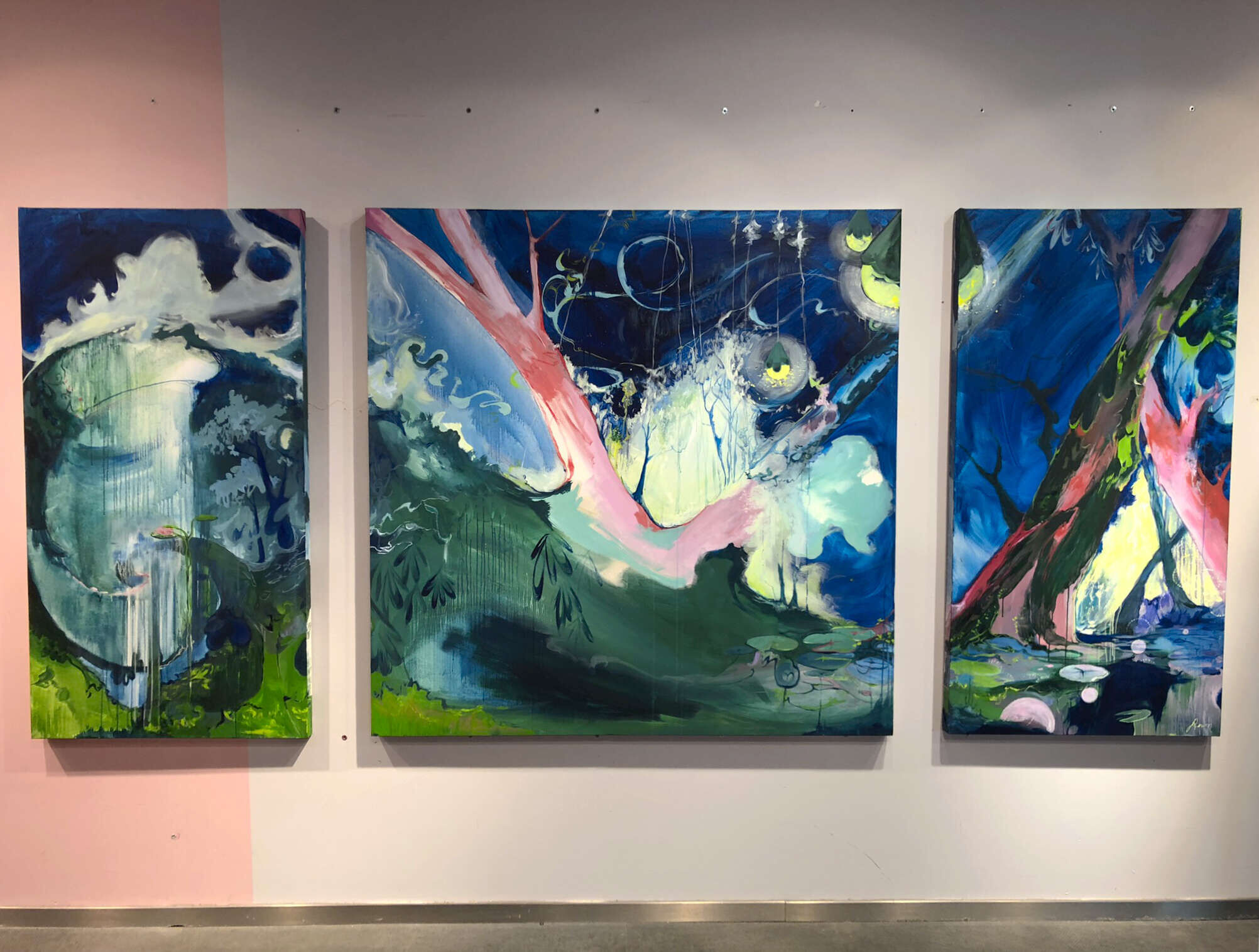 Traum Triptychon - Caroline Löwen 8