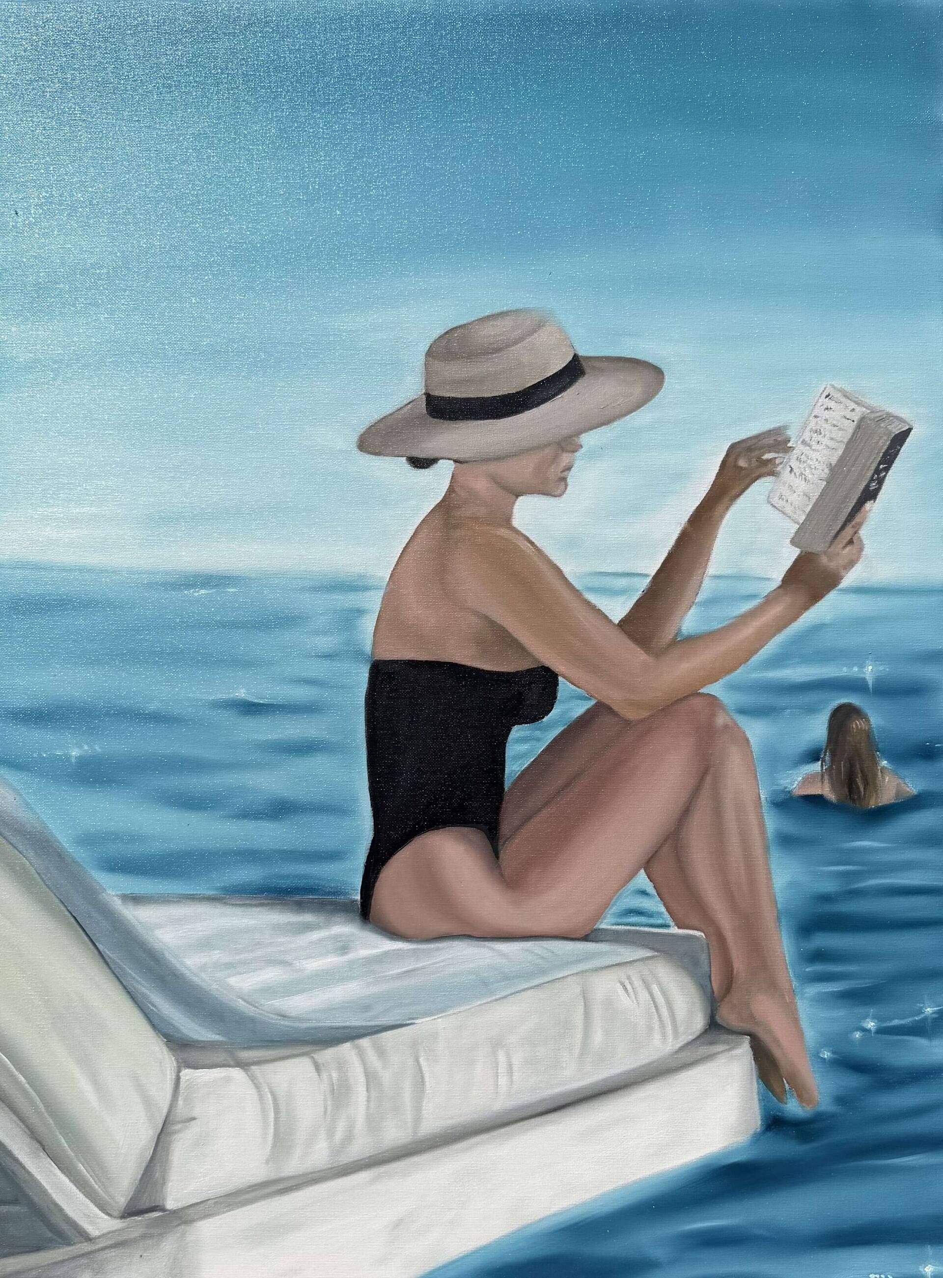 Vertieft im Meer - Alissa Knelz 1