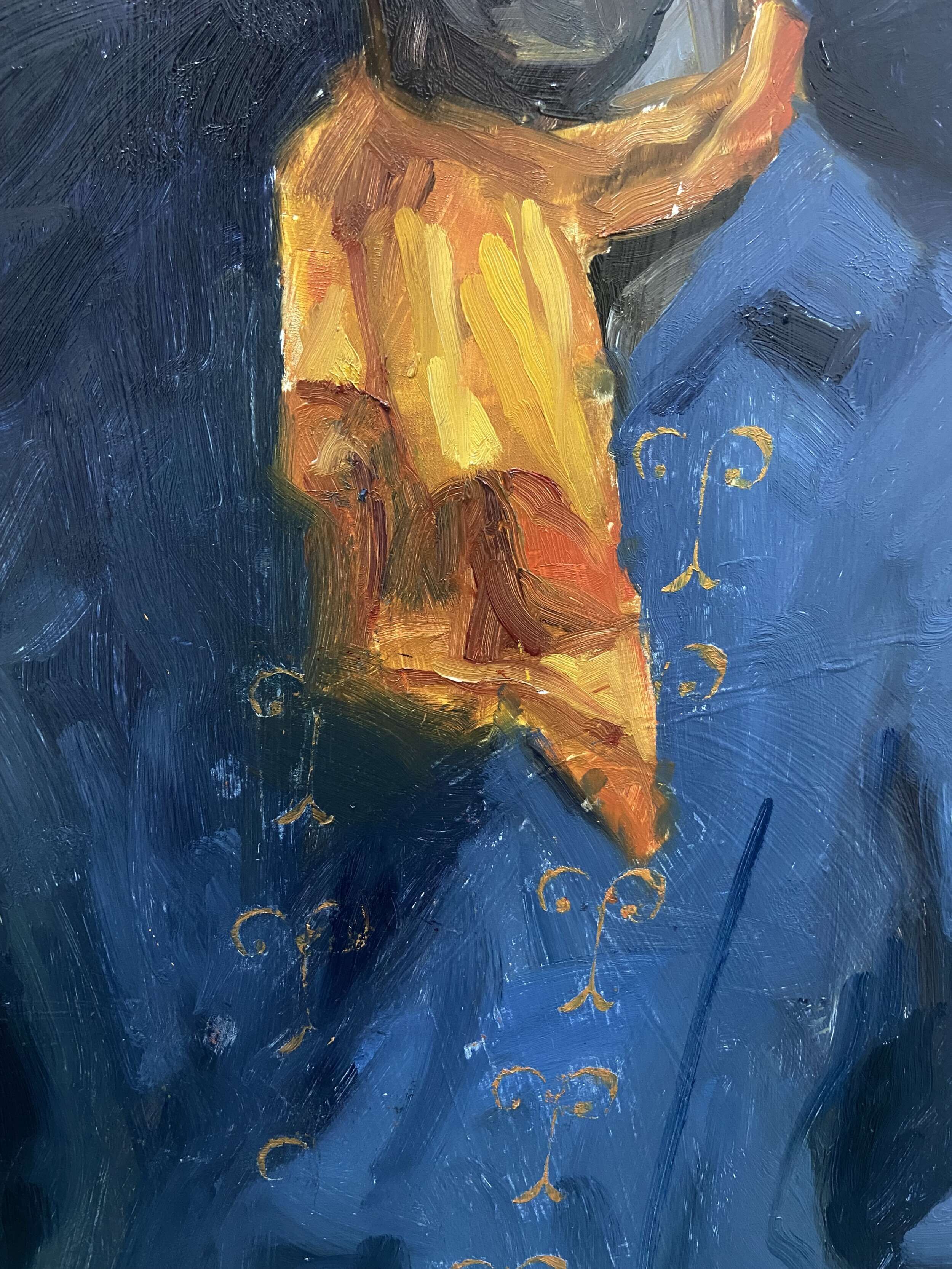 Orangenes Tuch - Lilli Geyer 2