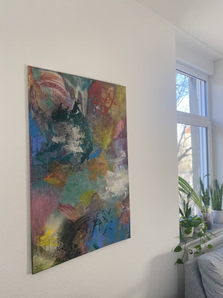 Der Plan vom Glück - auf Leinwand