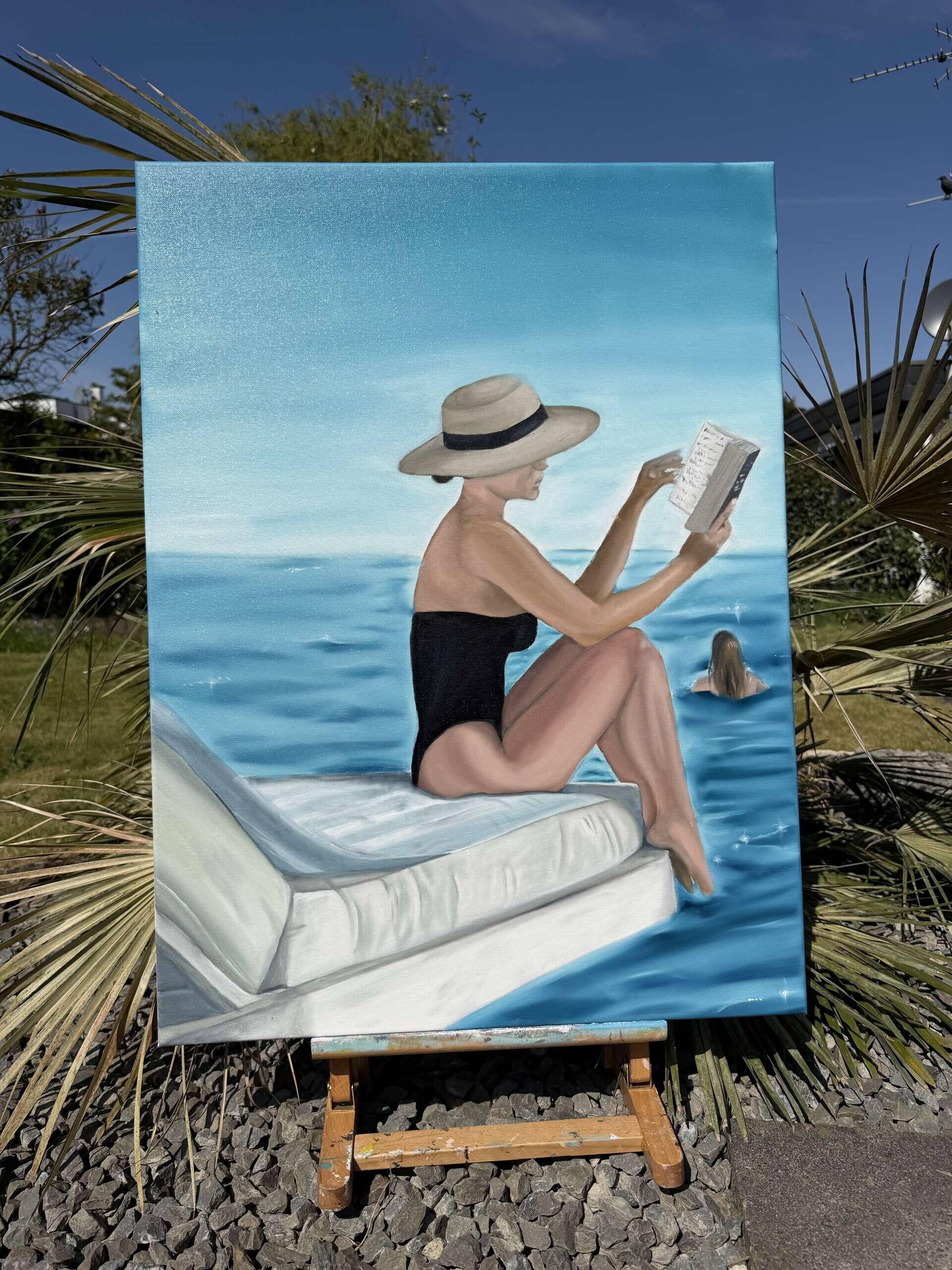 Vertieft im Meer - Alissa Knelz 2