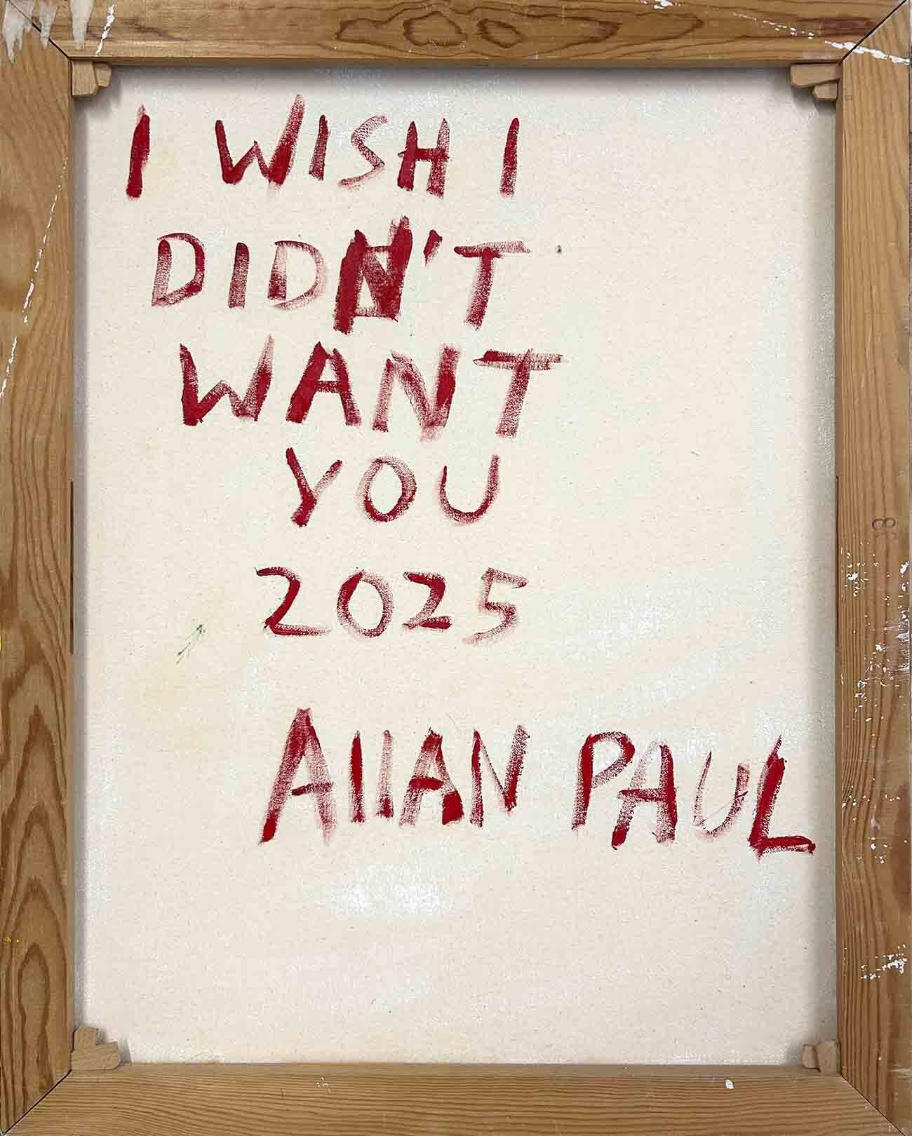 I wish i didn‘t want you  - Allan Paul  1