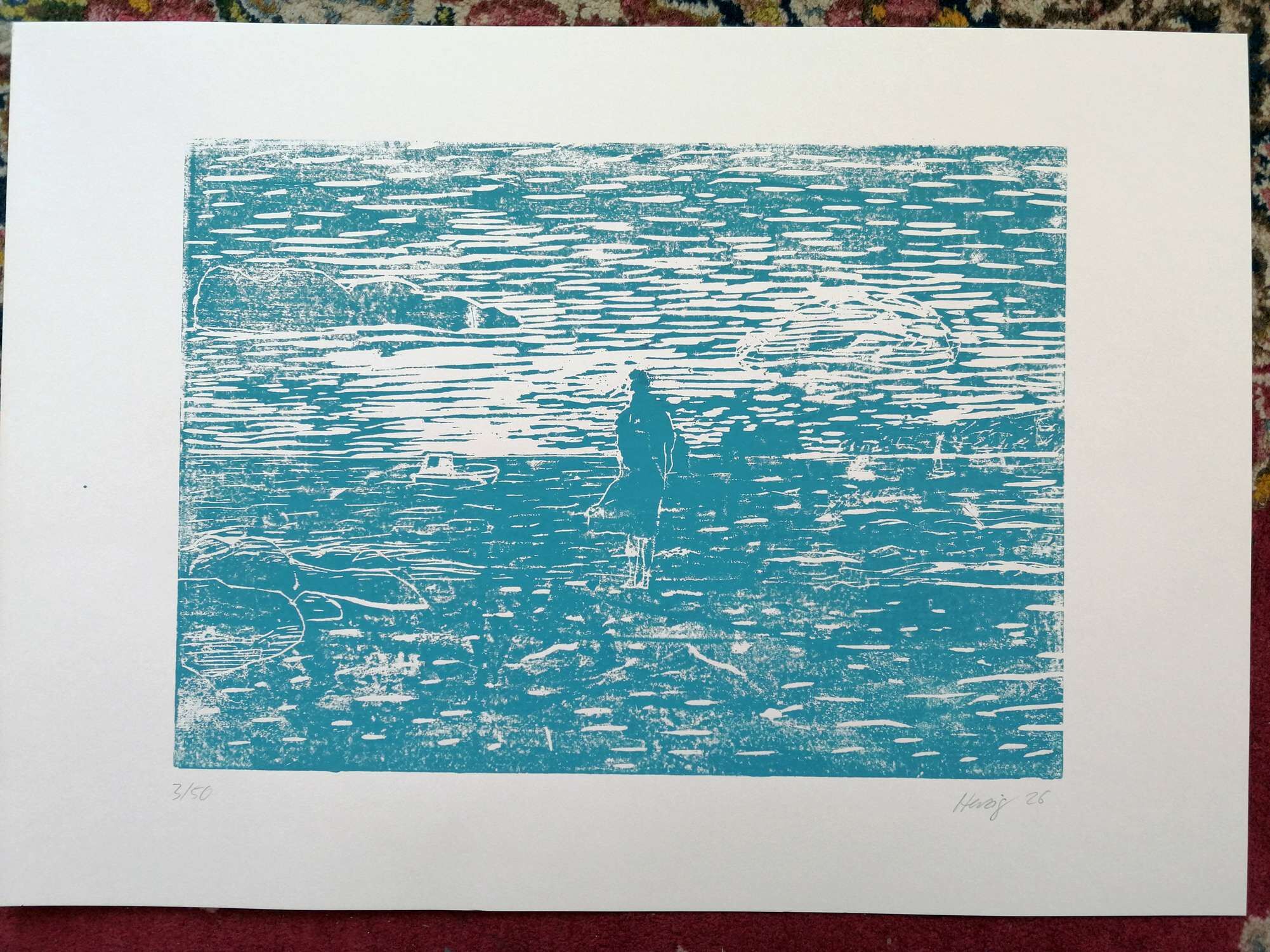 Frau am Meer - Christian Herzig 1