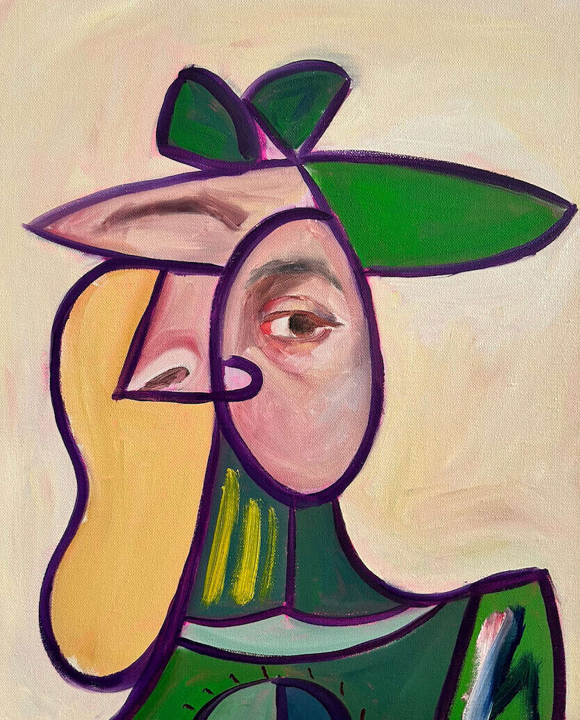 Critical Deconstruction of the Muse after Picasso I - Leonel Perez 3