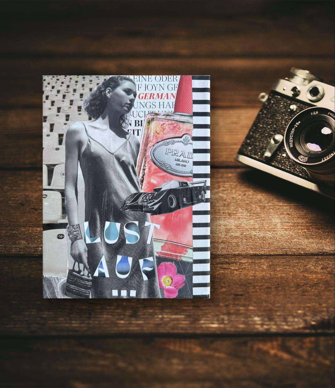 GEDANKENLOS GIRL Collage - Sybille Stein 4