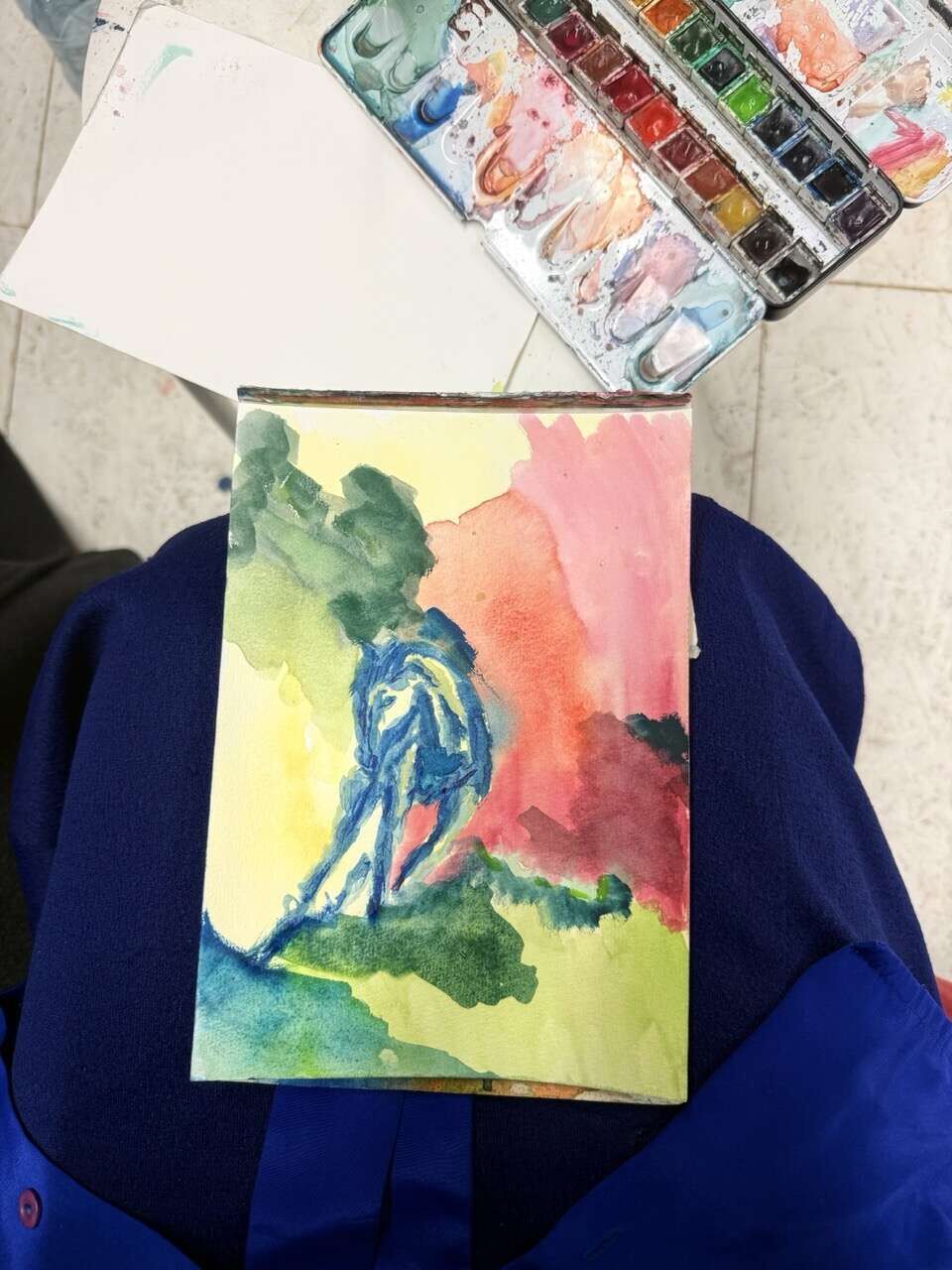 Caballo azul IV - Juliana Gutiérrez Wiest 4