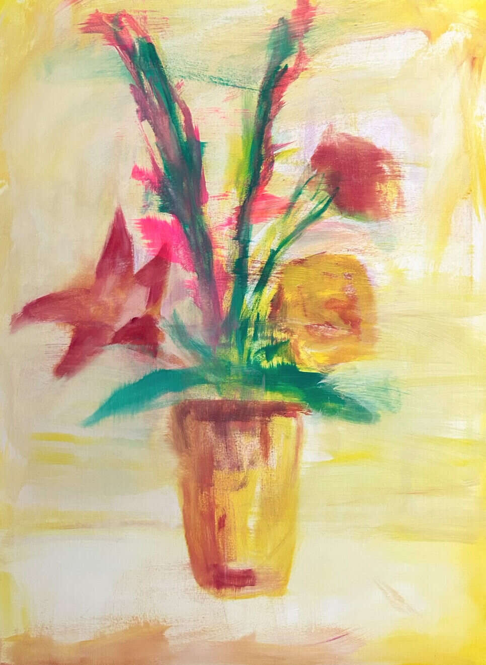 Plant Yellow Abstract - Leonel Perez 1