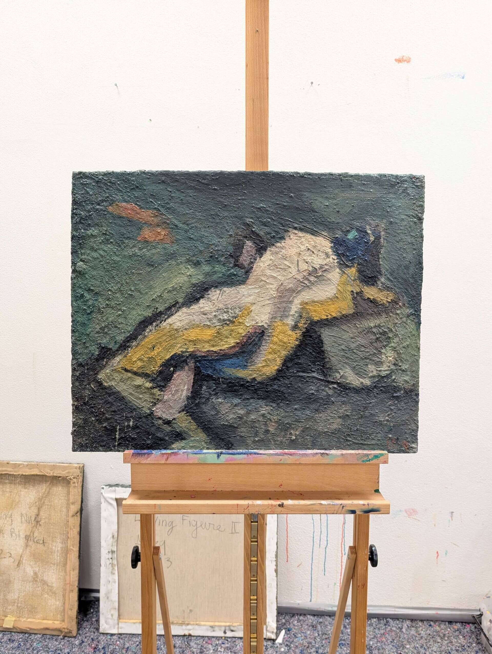 Laying male nude - Quang Minh Tran 1