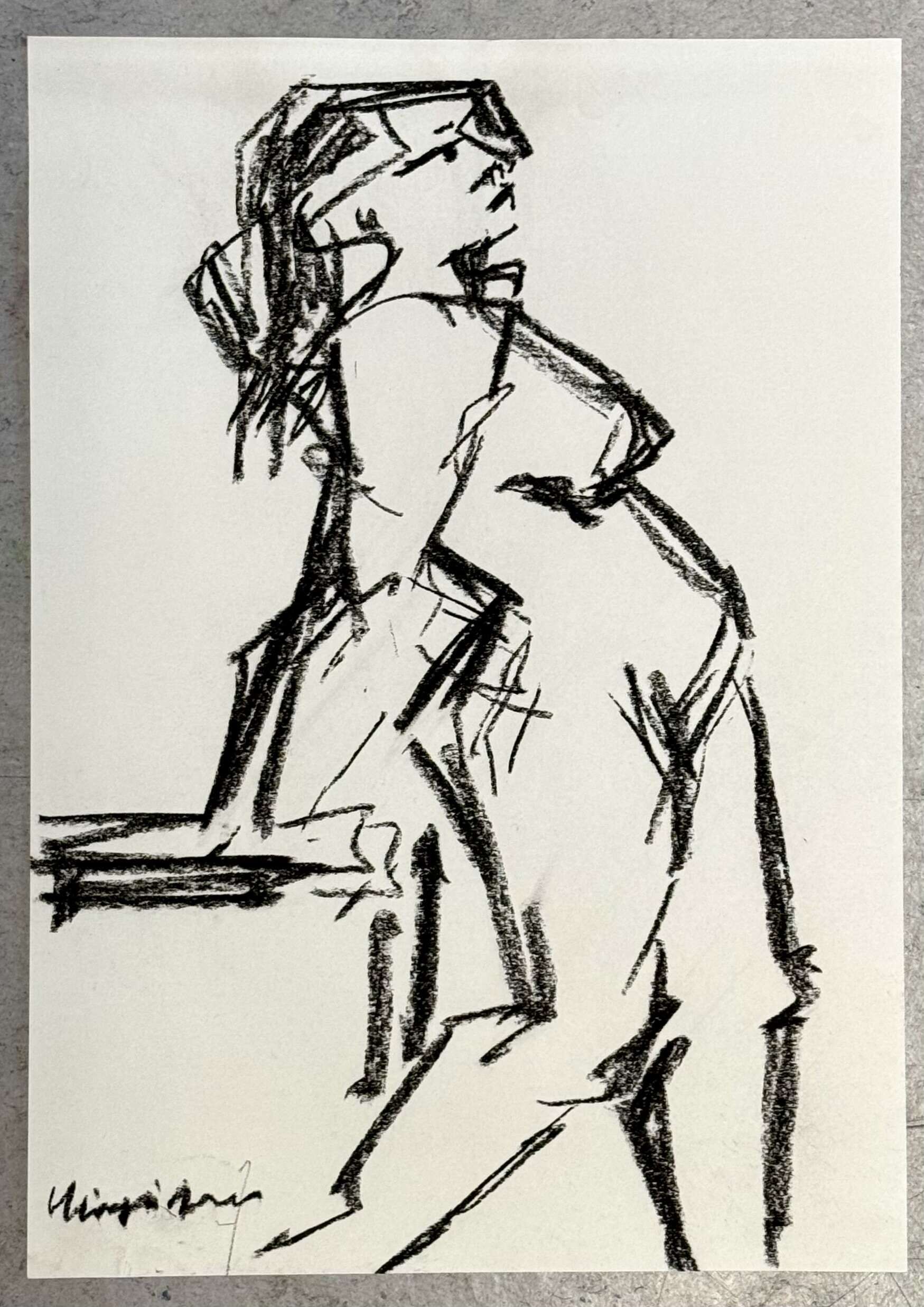 Aktstudie (Fernblicker) - Daniel Heimgärtner 1