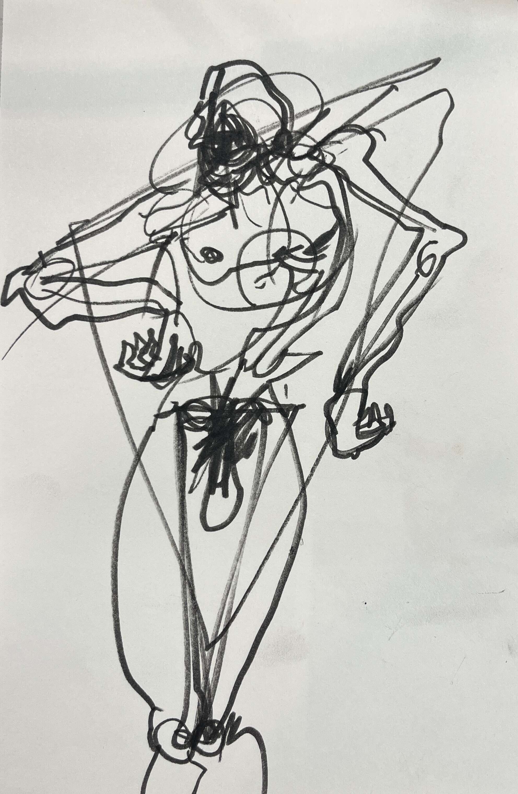 Körperstudie in Bewegung - Leon Tho Barwig 1