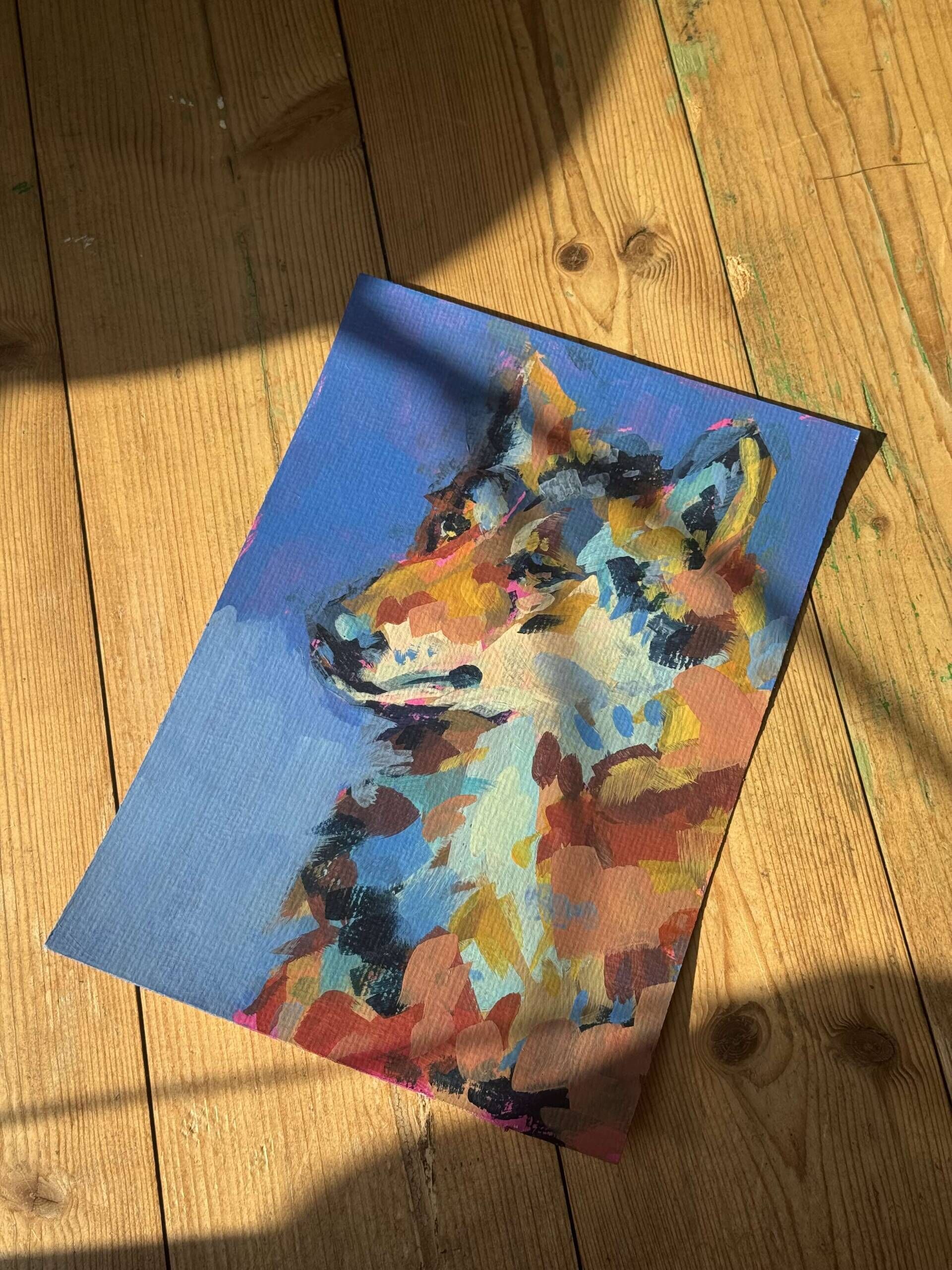 Studie eines Wolfes - Daniel Heimgärtner 2