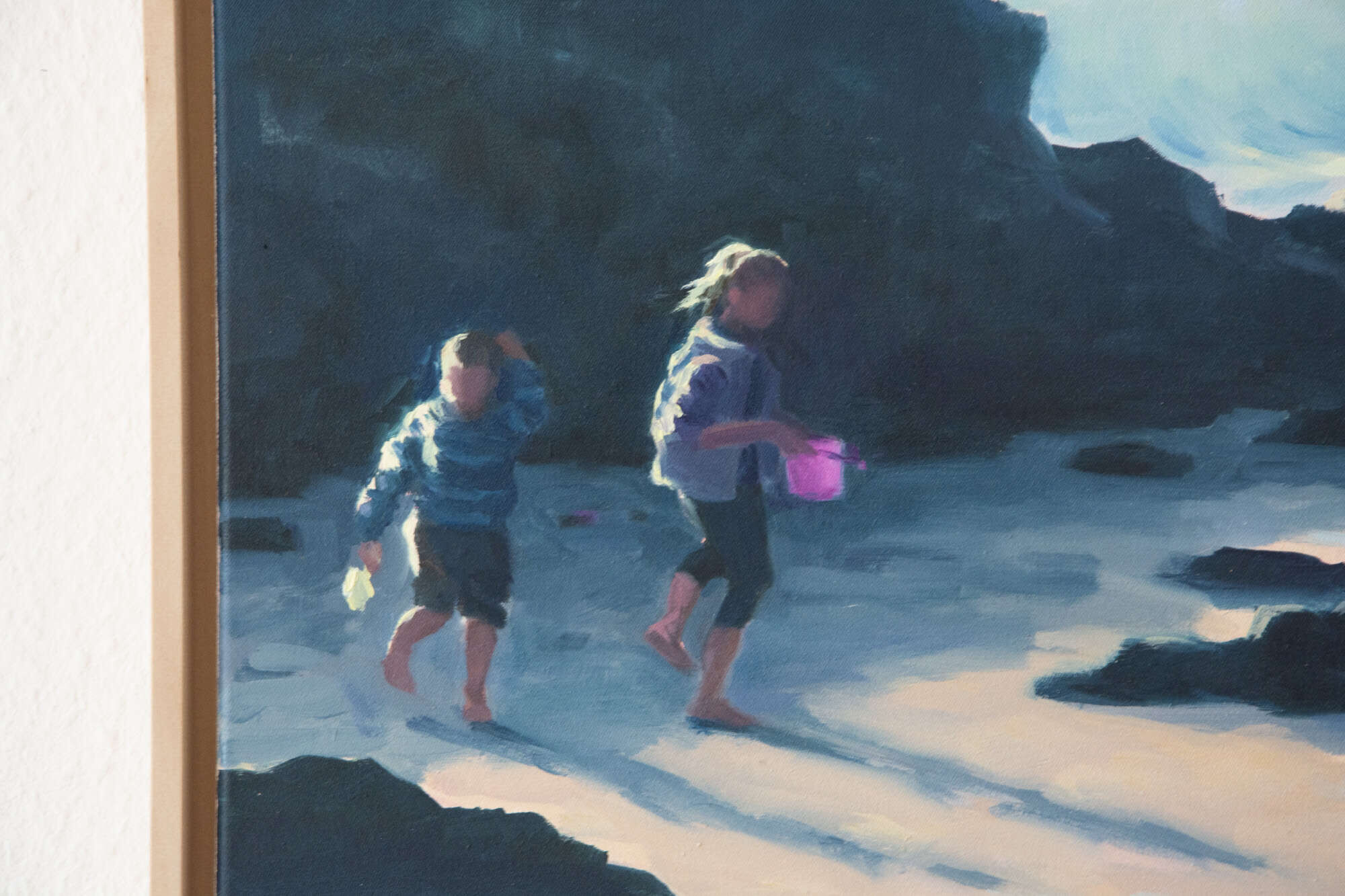 Geschwister am Strand von Liencres - Janna Schnoor 3