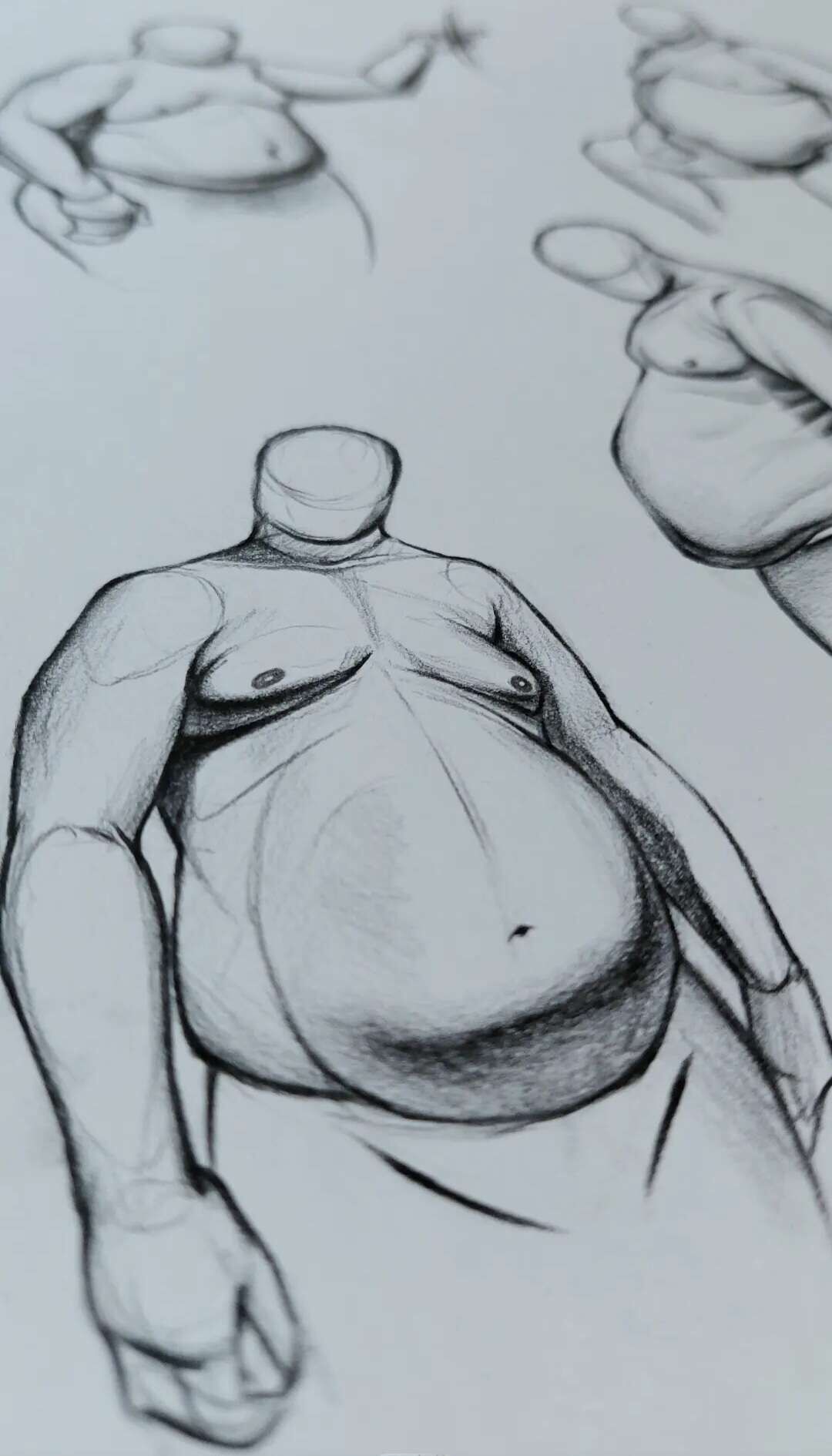 Aktstudien eines Mannes - Alexander Straub 3