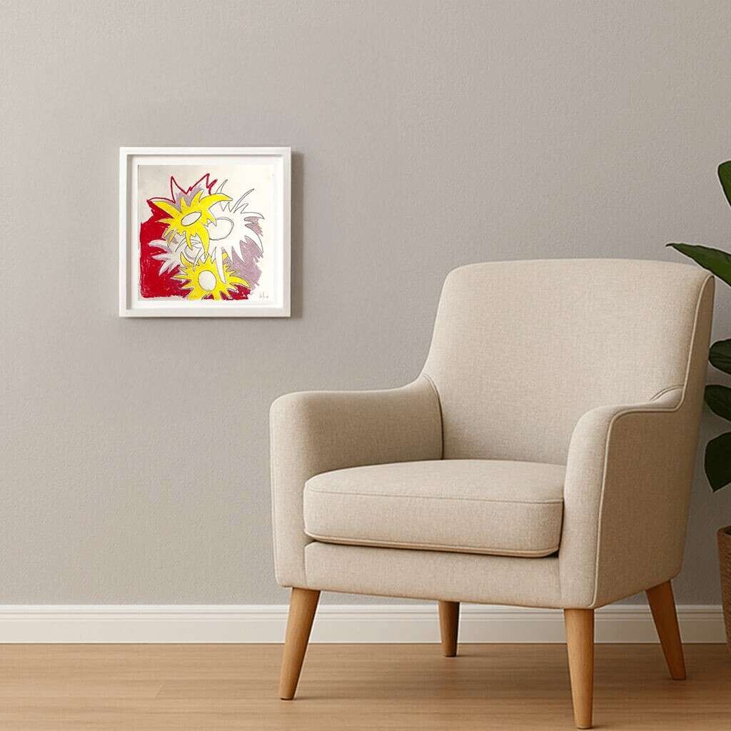 o.T. / Red Flowers - Leoni Hannah 5