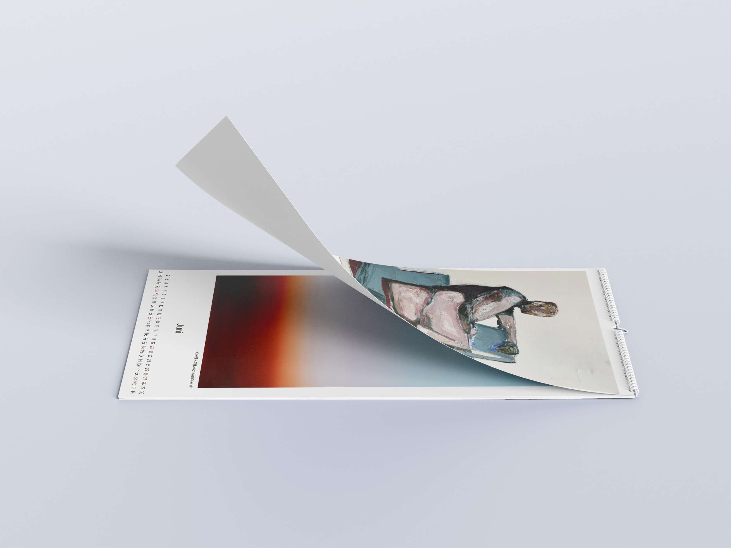 Kunstkalender 2026 A3 / A4 Hochformat - Studierenden Kunstmarkt 3